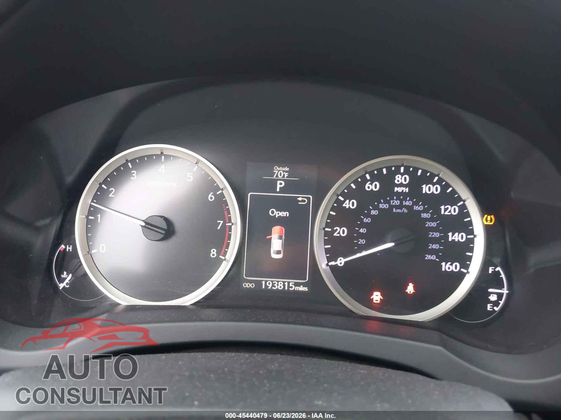 LEXUS IS 250 2014 - JTHCF1D22E5004332