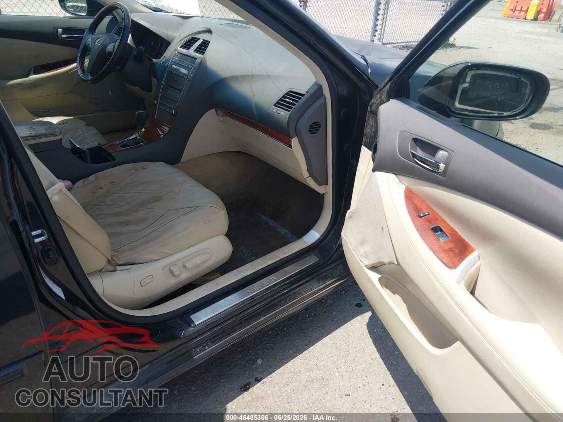 LEXUS ES 350 2011 - JTHBK1EG3B2421005
