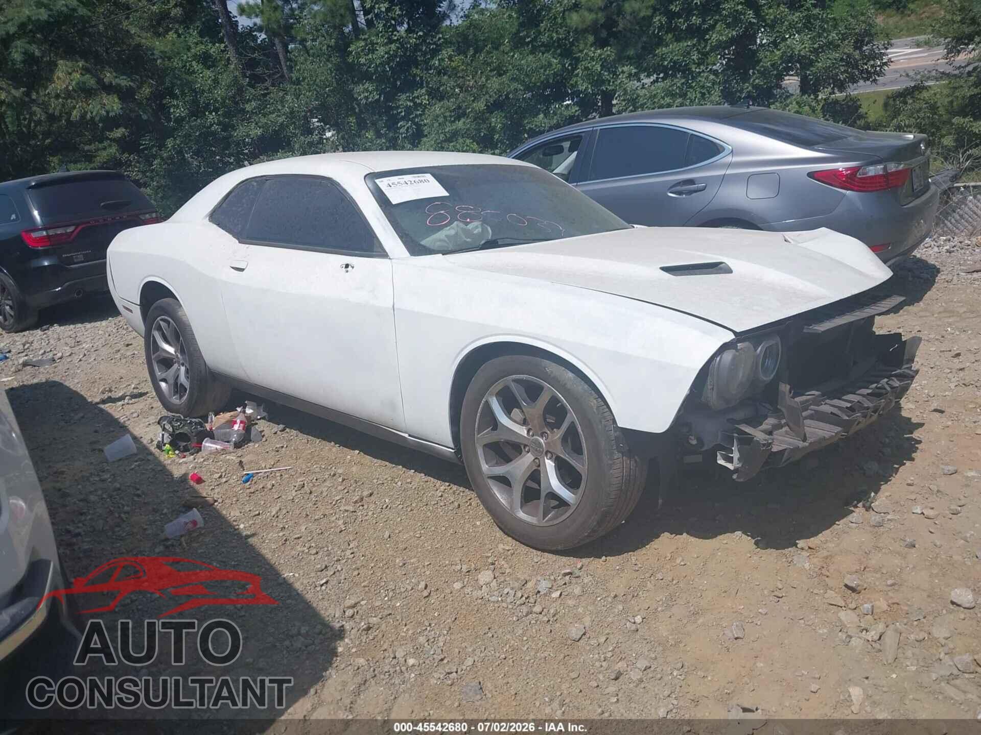 DODGE CHALLENGER 2015 - 2C3CDZAG8FH885039