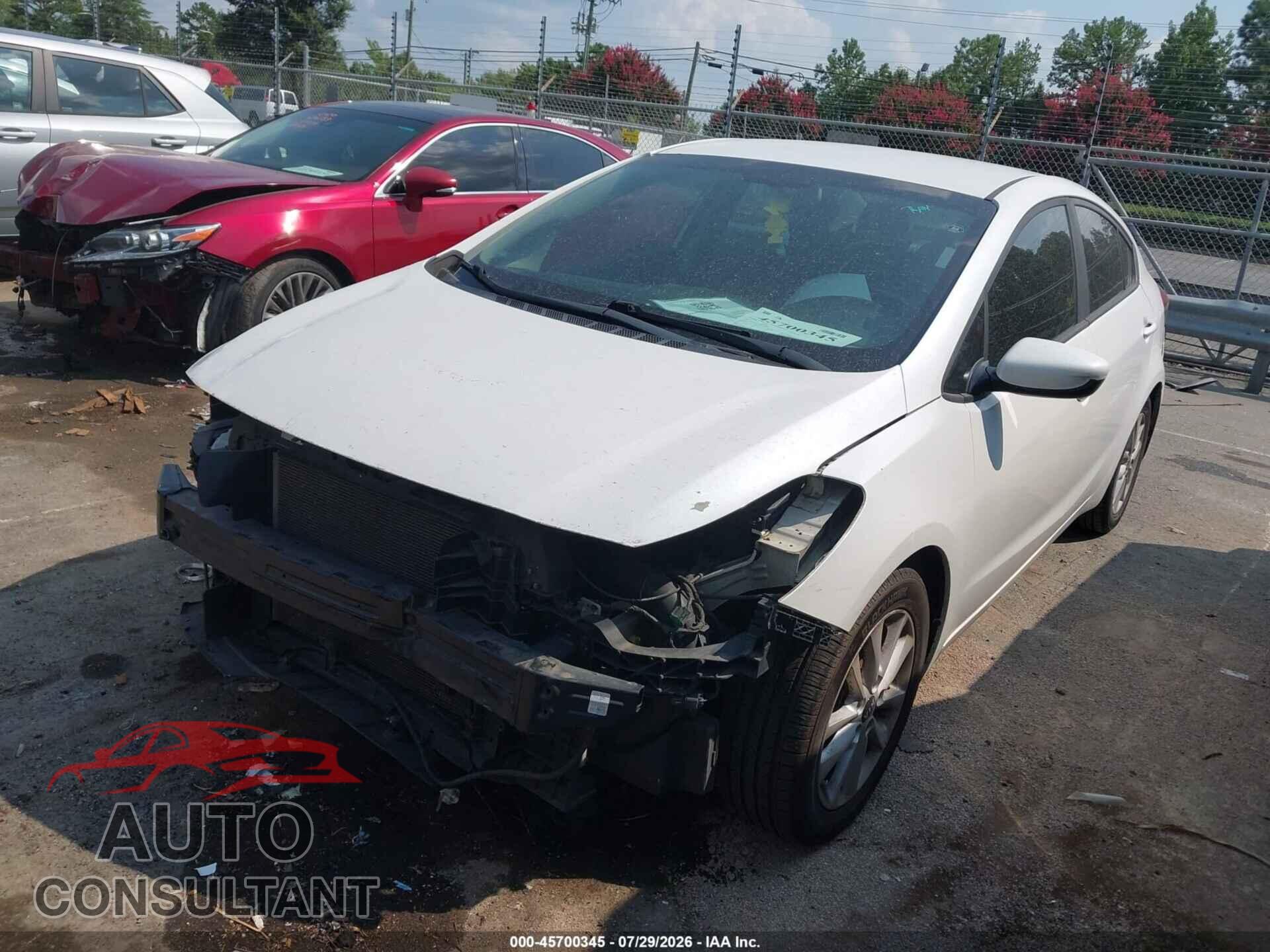 KIA FORTE 2017 - 3KPFL4A71HE149105