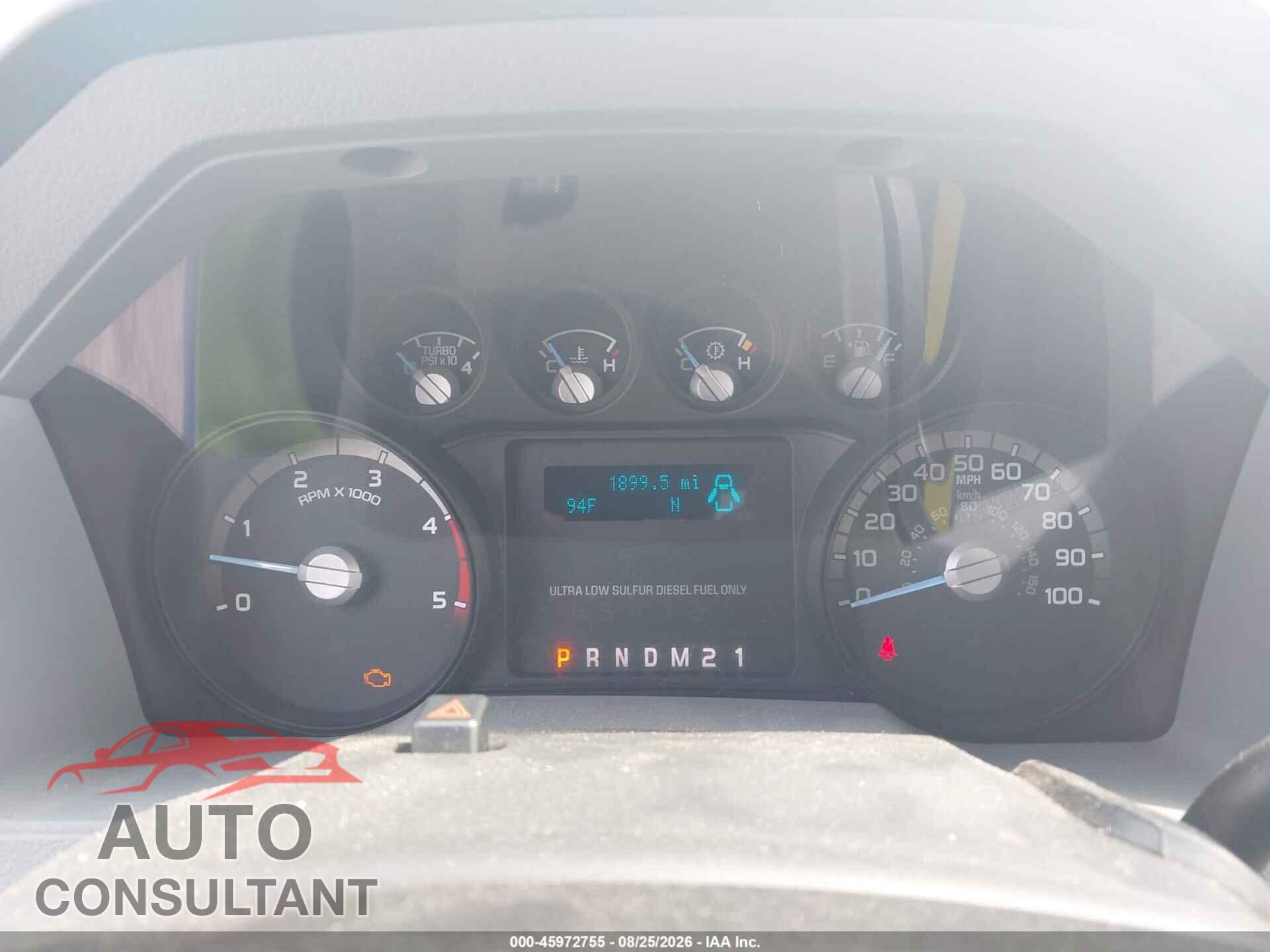 FORD F-350 CHASSIS 2015 - 1FDRF3HT3FEB96285
