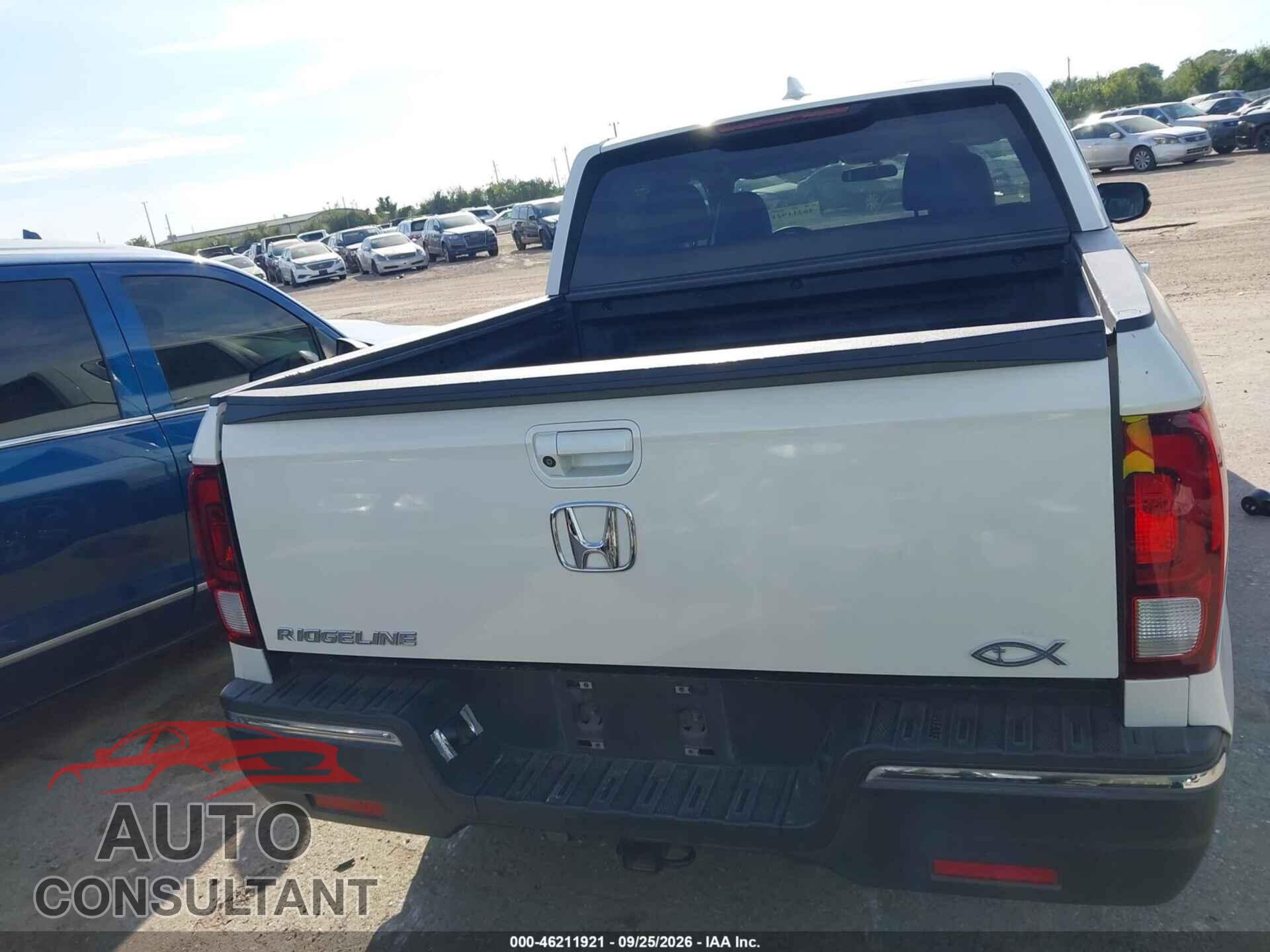 HONDA RIDGELINE 2017 - 5FPYK2F5XHB005562