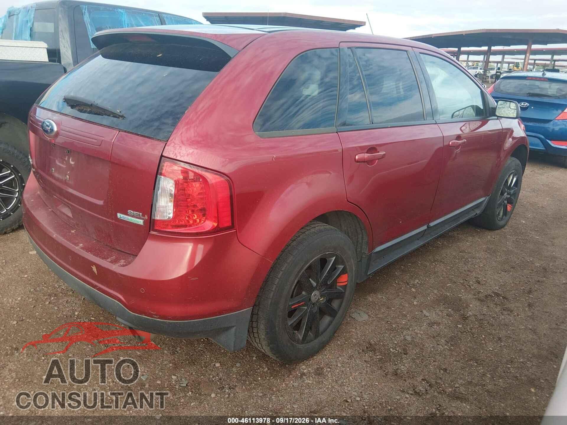 FORD EDGE 2013 - 2FMDK3J95DBA39354