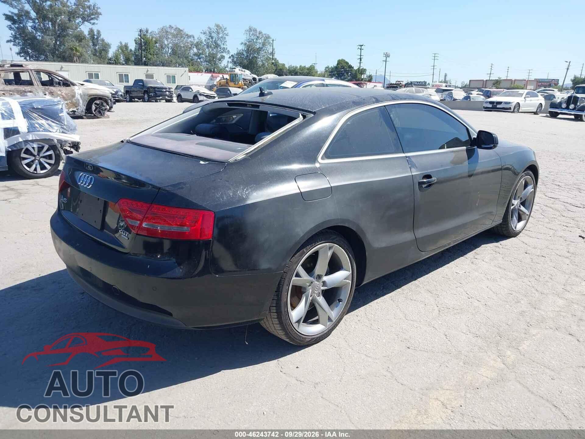 AUDI A5 2010 - WAULFAFR9AA046345