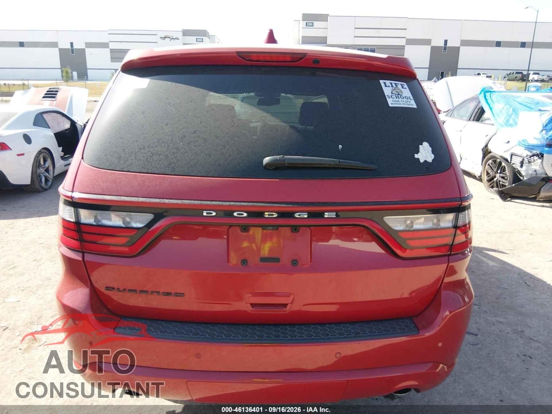 DODGE DURANGO 2016 - 1C4RDHAG4GC502637