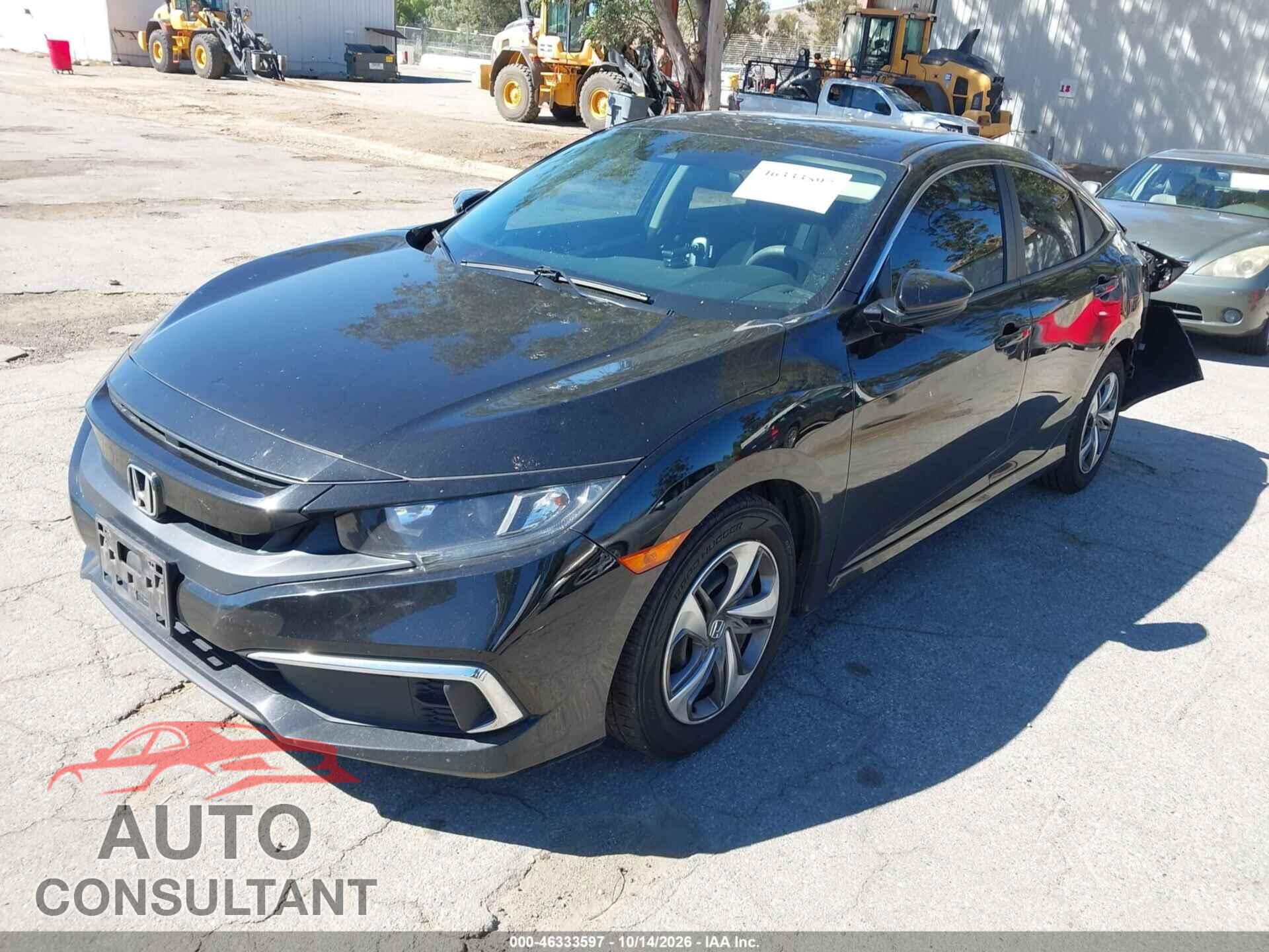 HONDA CIVIC 2019 - 2HGFC2F67KH525453