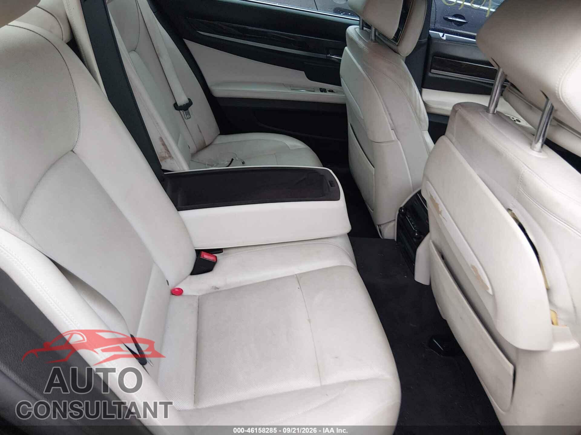 BMW 750I 2013 - WBAYA8C59DC996518