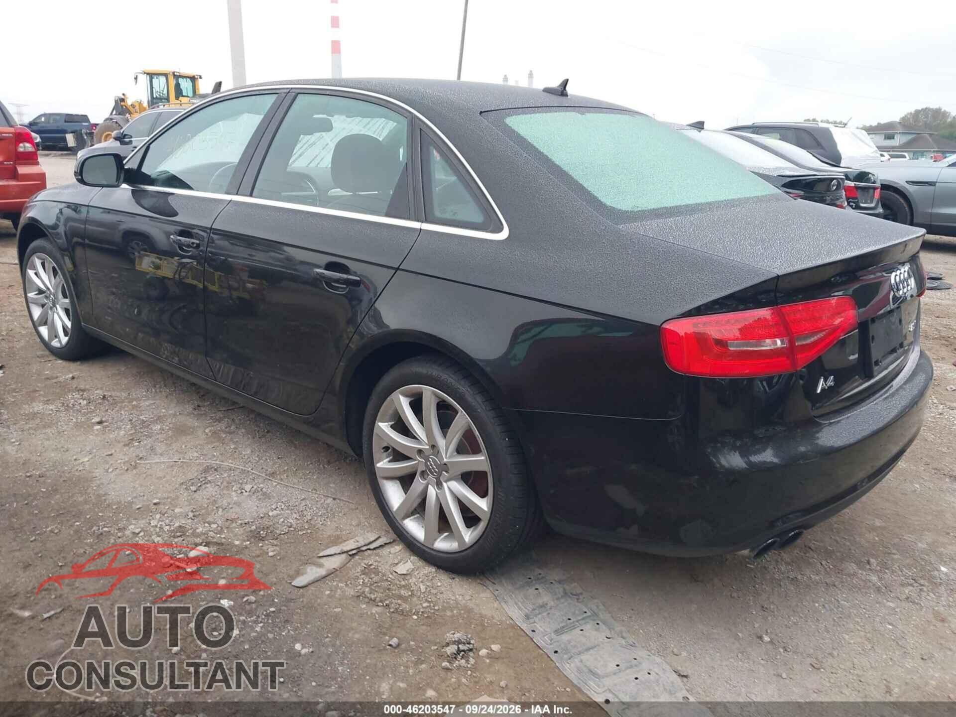 AUDI A4 2013 - WAUEFAFL5DN031942