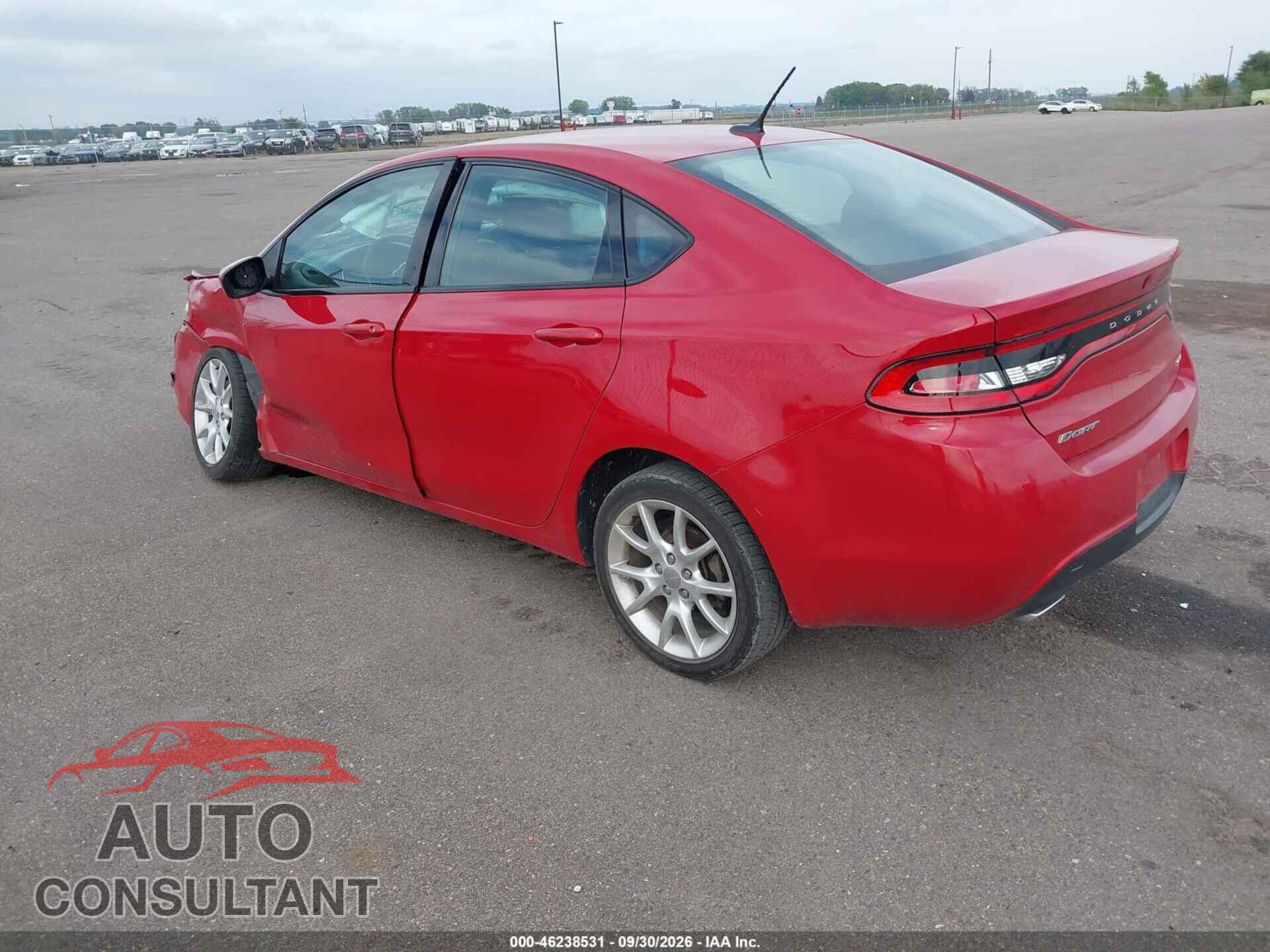 DODGE DART 2013 - 1C3CDFBA0DD311280