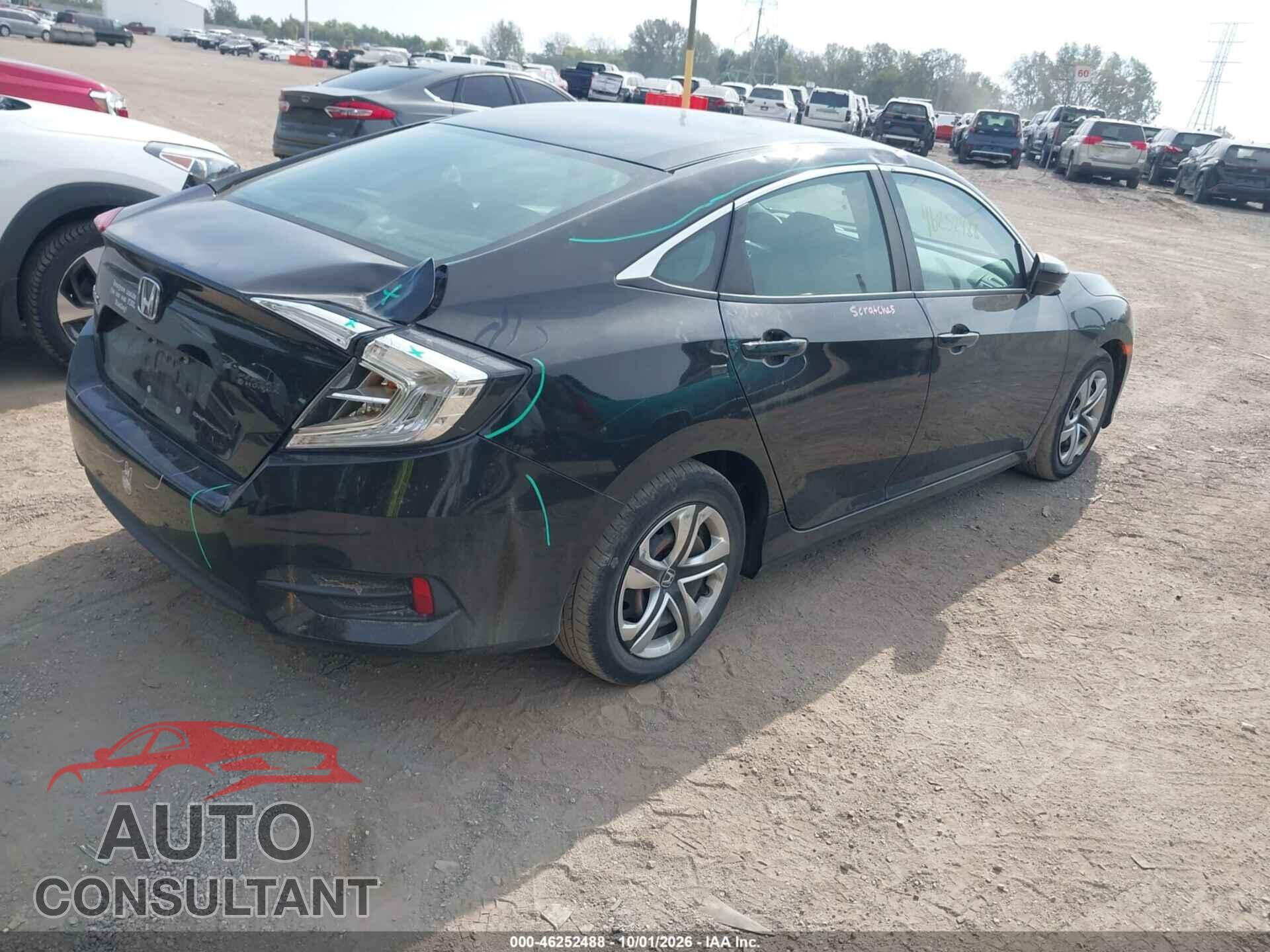 HONDA CIVIC 2017 - 19XFC2F59HE063715