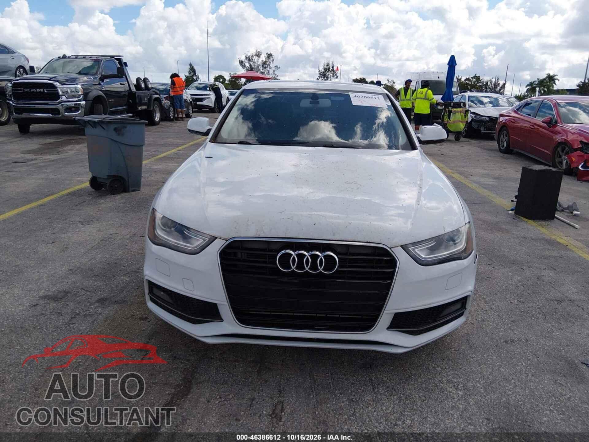 AUDI A4 2015 - WAUBFAFL7FN006448