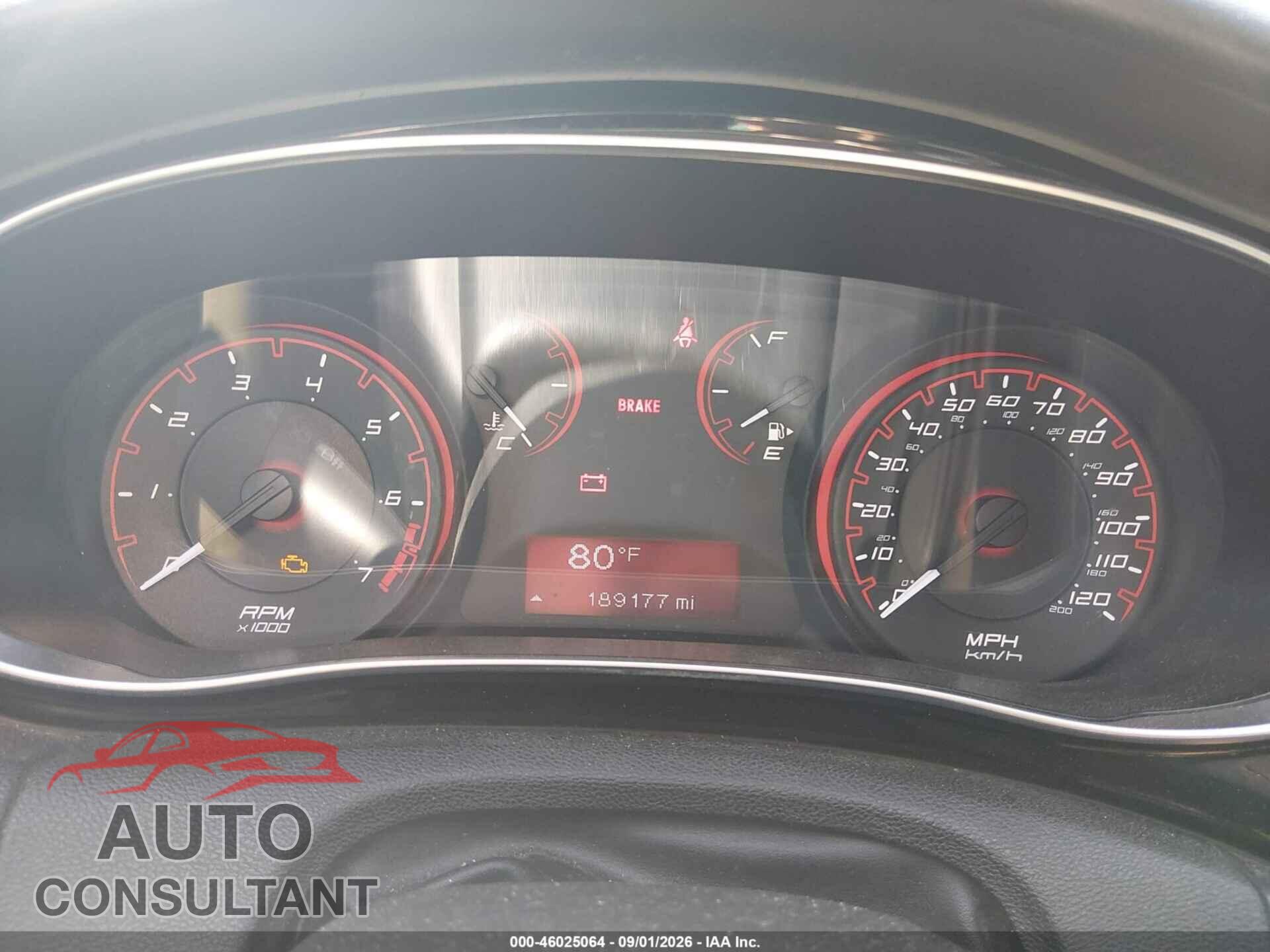 DODGE DART 2013 - 1C3CDFAAXDD339329