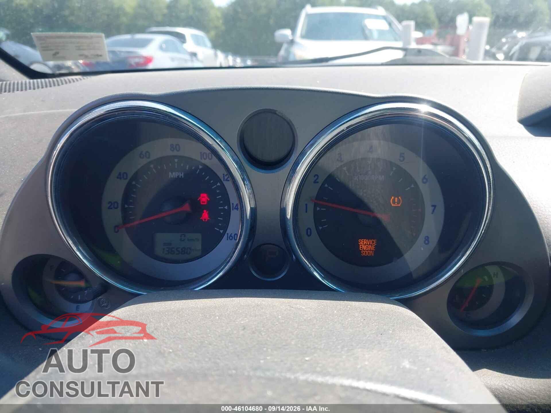 MITSUBISHI ECLIPSE SPYDER 2012 - 4A37L5EF2CE003938
