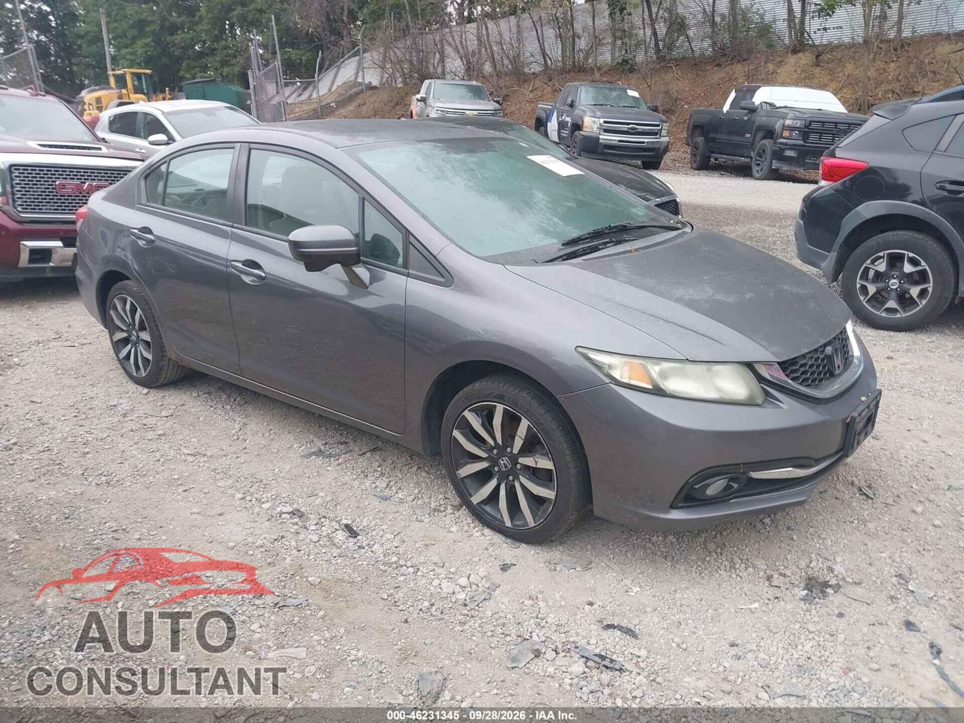 HONDA CIVIC 2014 - 19XFB2F95EE247227