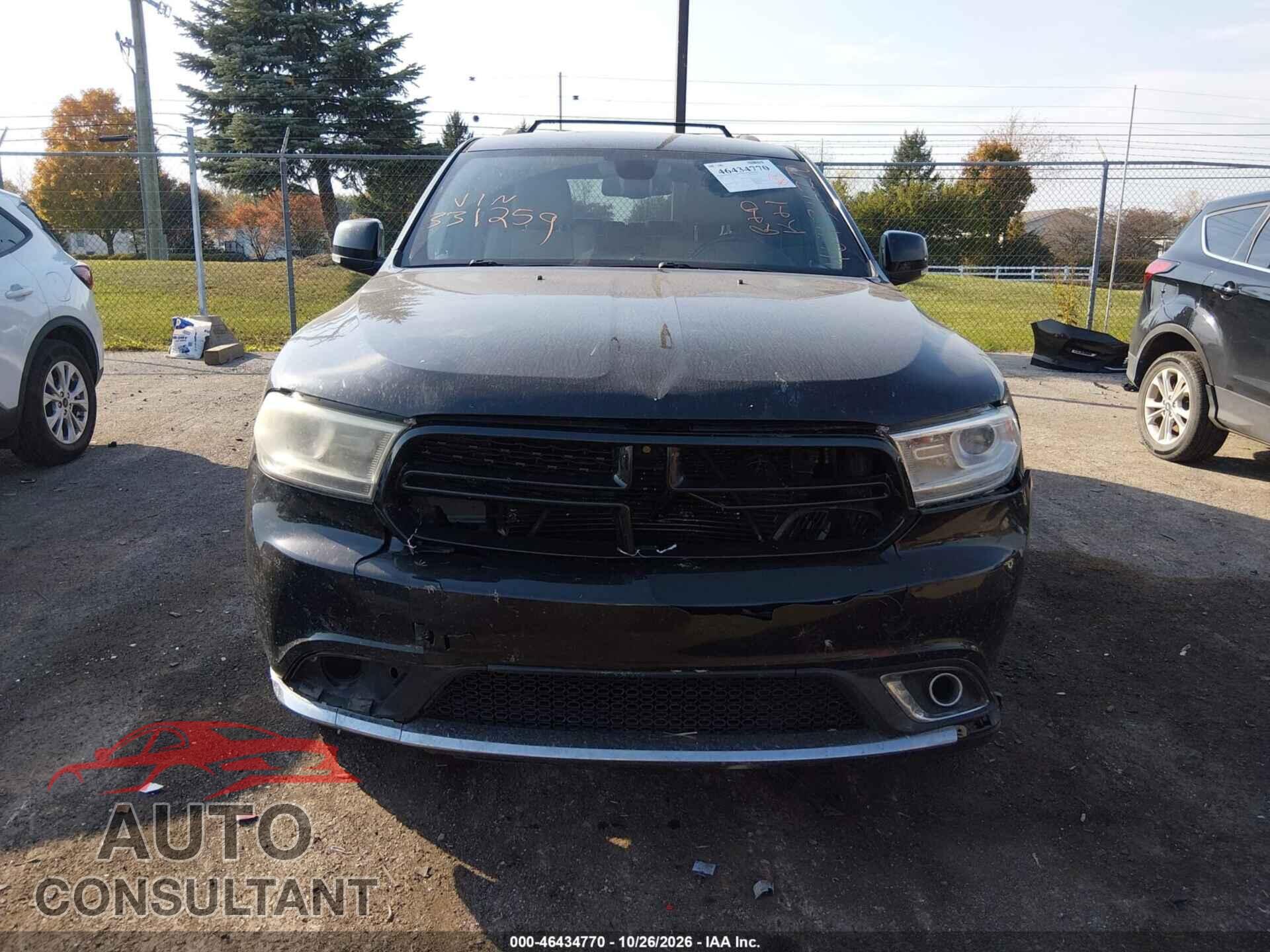 DODGE DURANGO 2016 - 1C4RDJDG4GC331259