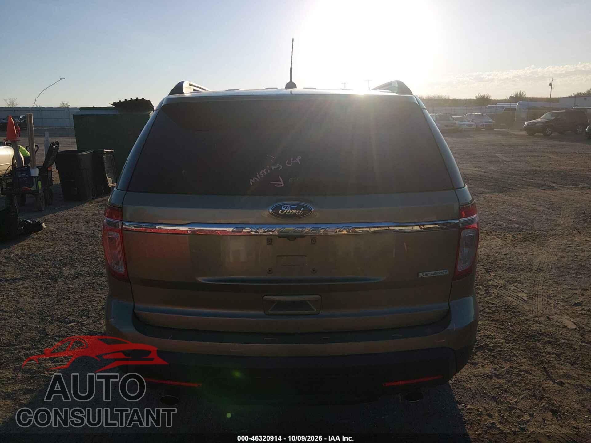 FORD EXPLORER 2013 - 1FM5K7D98DGC40228