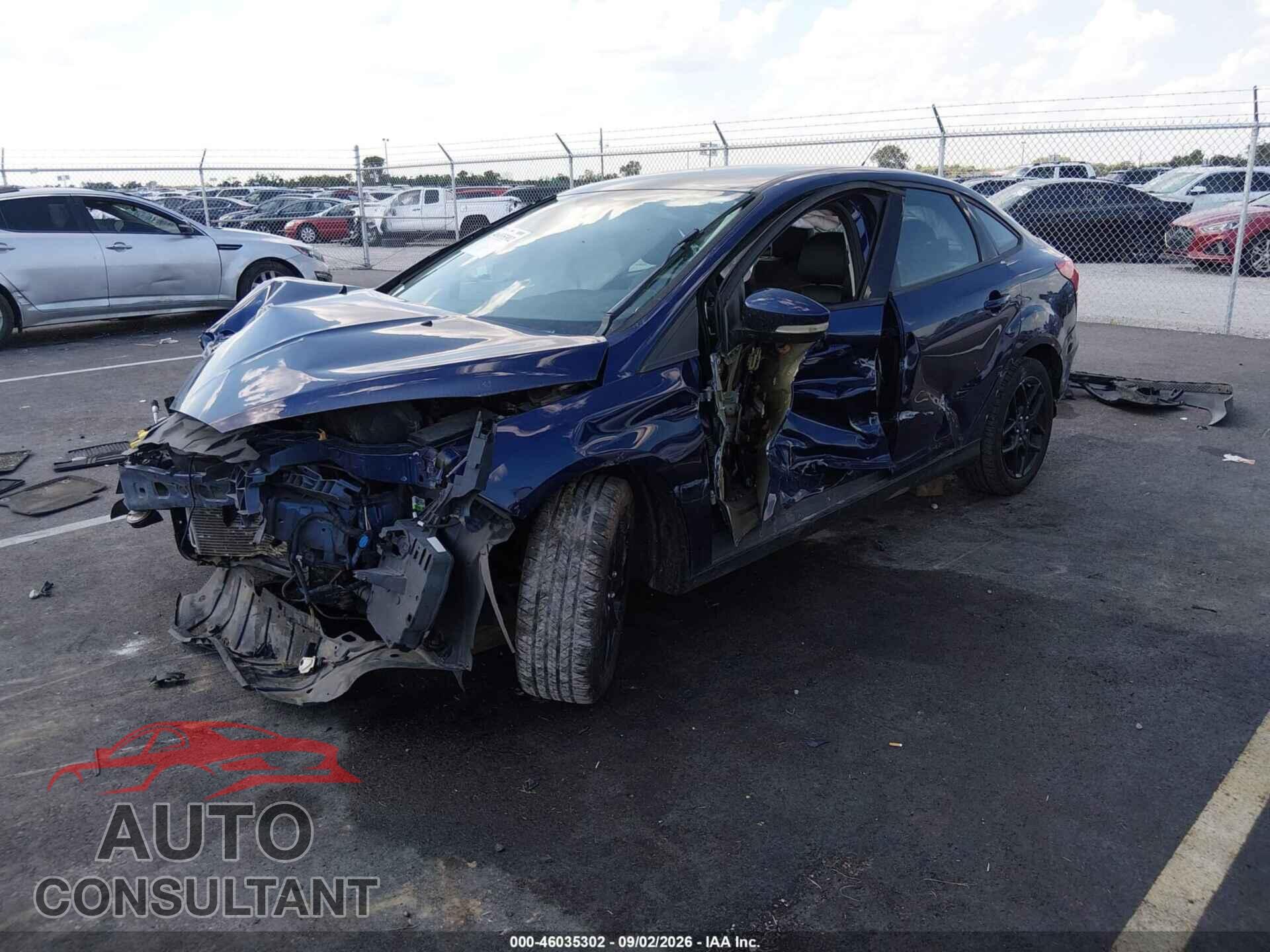 FORD FOCUS 2016 - 1FADP3F24GL202586