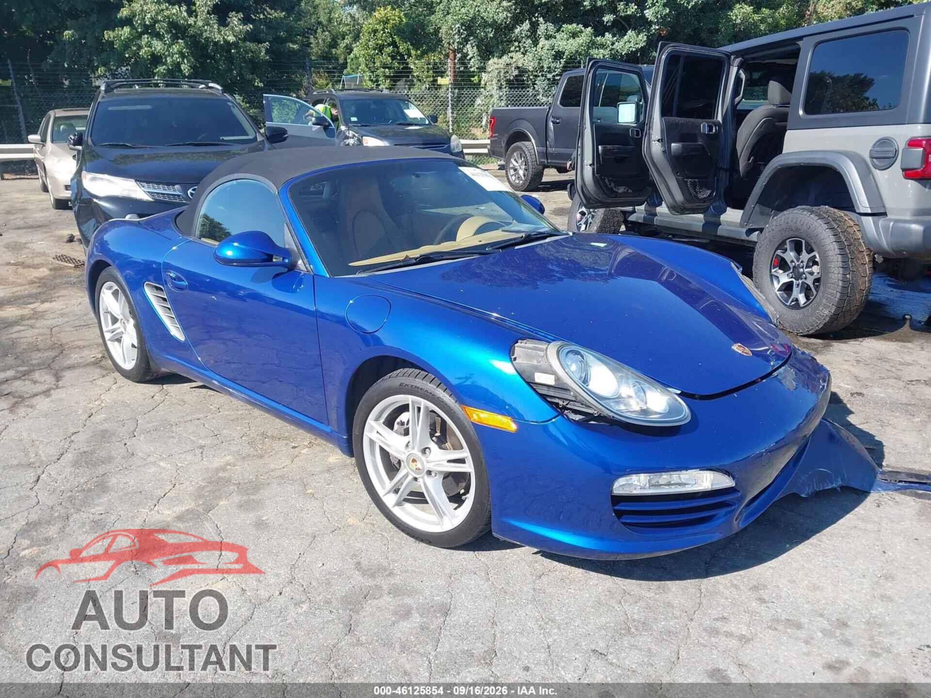 PORSCHE BOXSTER 2011 - WP0CA2A86BS710621
