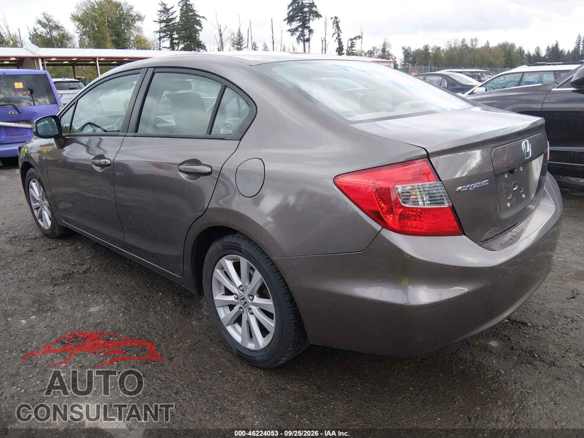 HONDA CIVIC 2012 - 2HGFB2F90CH550144