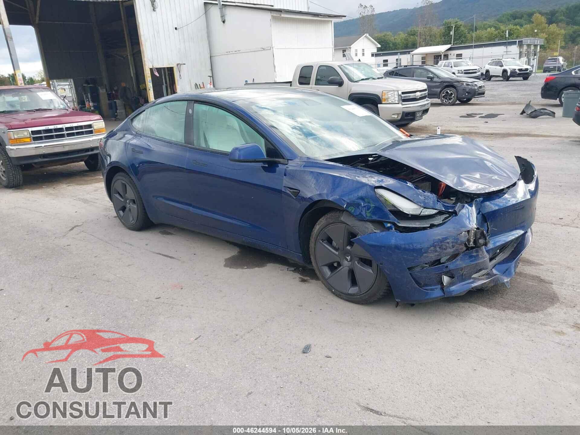 TESLA MODEL 3 2022 - 5YJ3E1EB2NF102097
