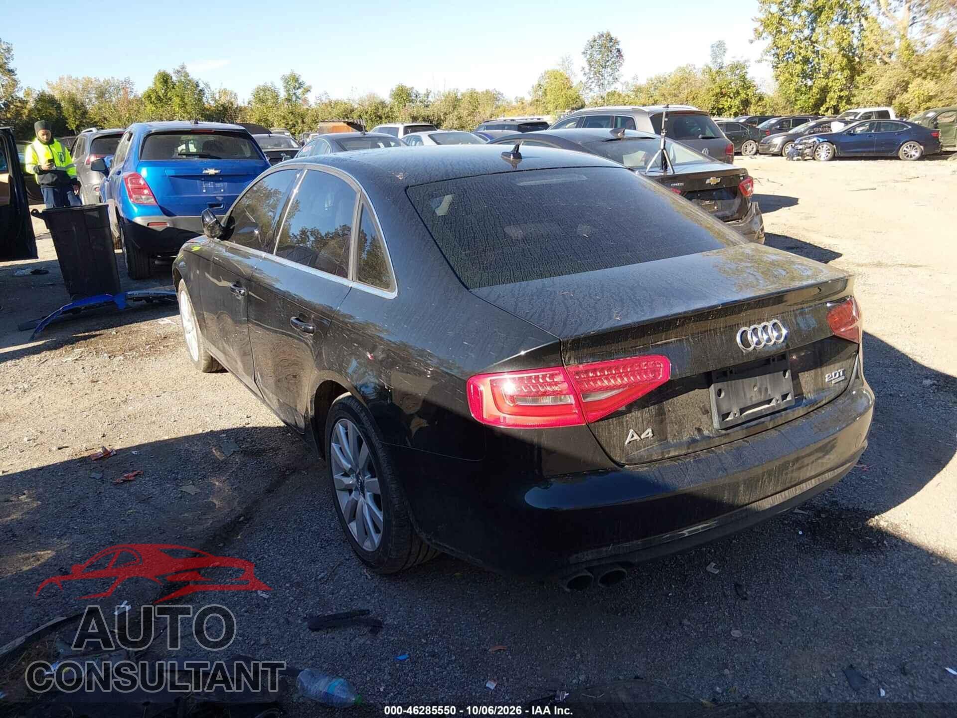 AUDI A4 2013 - WAUBFAFL2DA055951