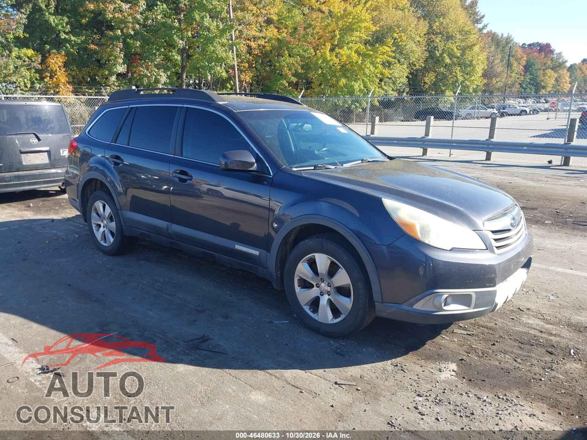 SUBARU OUTBACK 2010 - 4S4BRDHC6A2384937