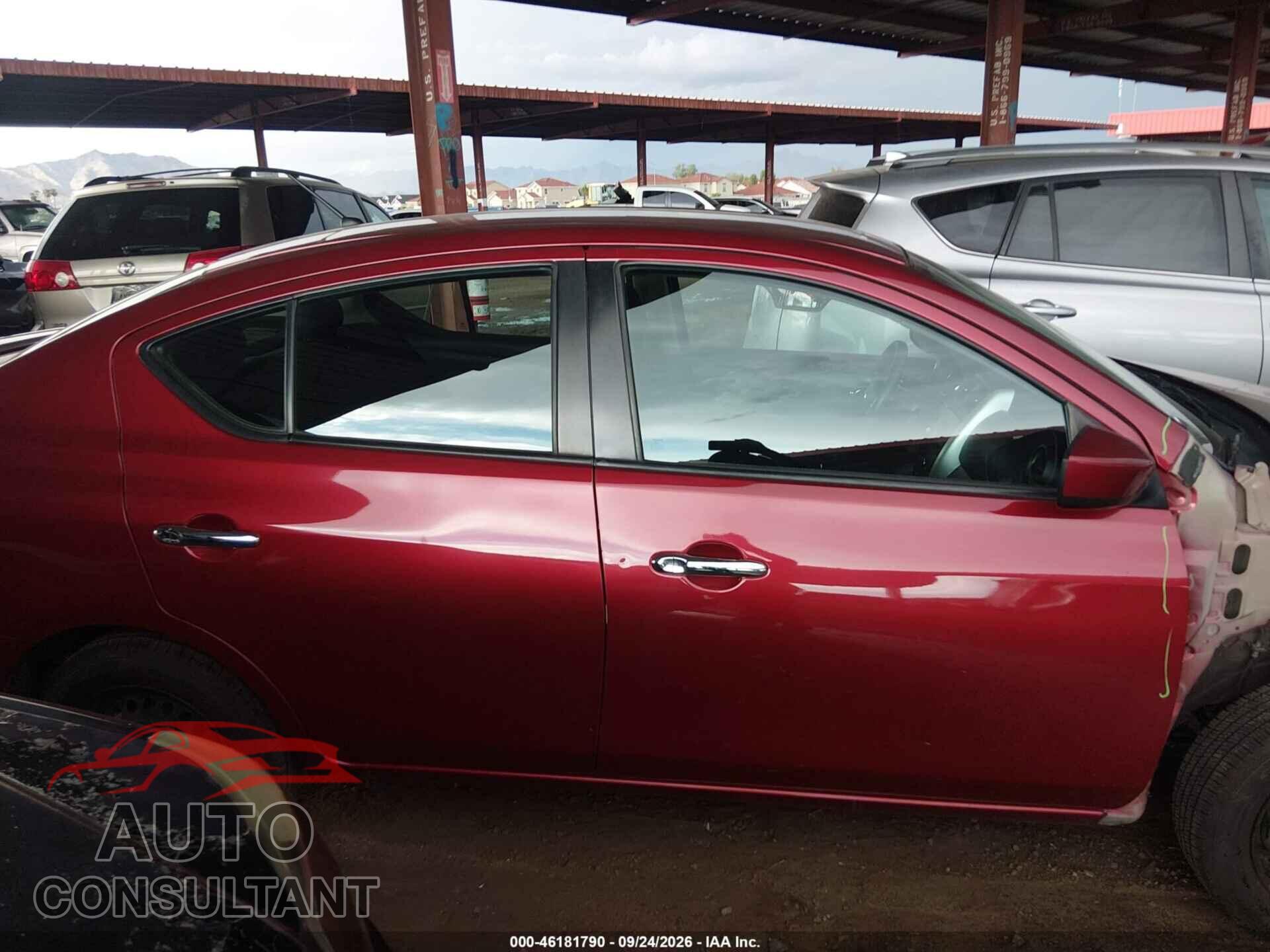 NISSAN VERSA 2019 - 3N1CN7AP3KL856551