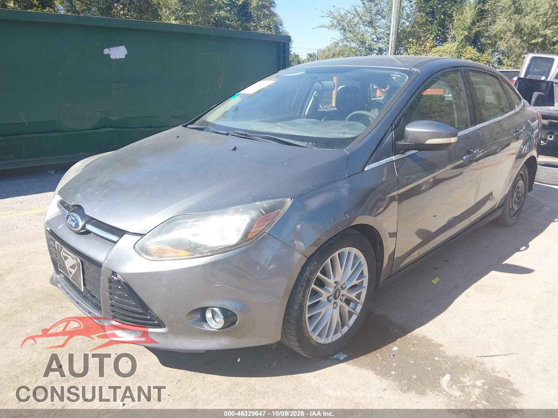 FORD FOCUS 2013 - 1FADP3J29DL382103