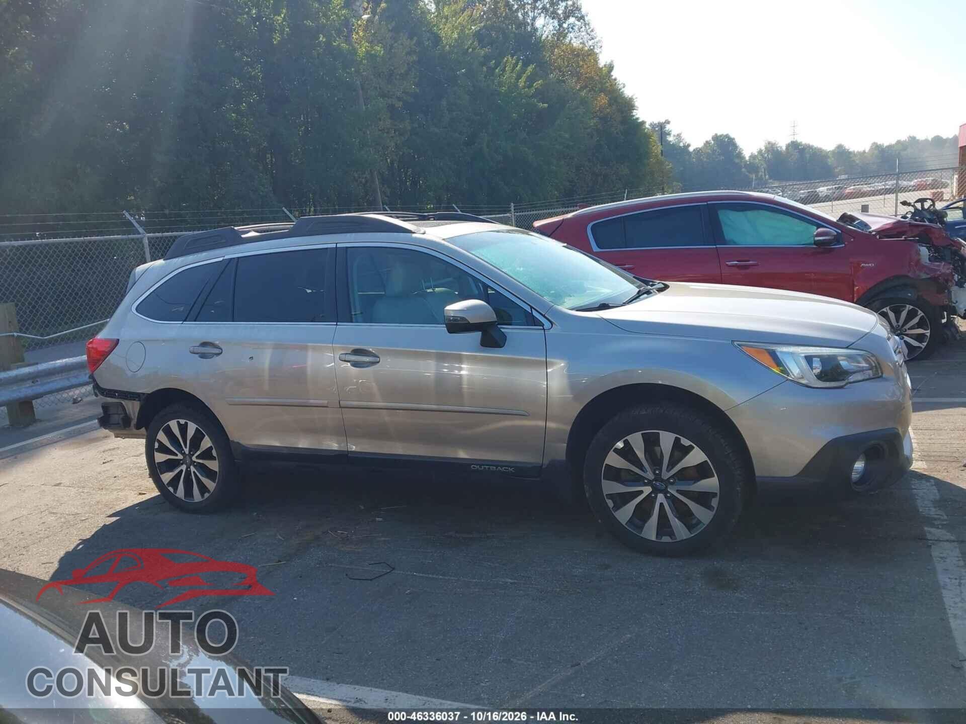 SUBARU OUTBACK 2015 - 4S4BSBLC8F3332761