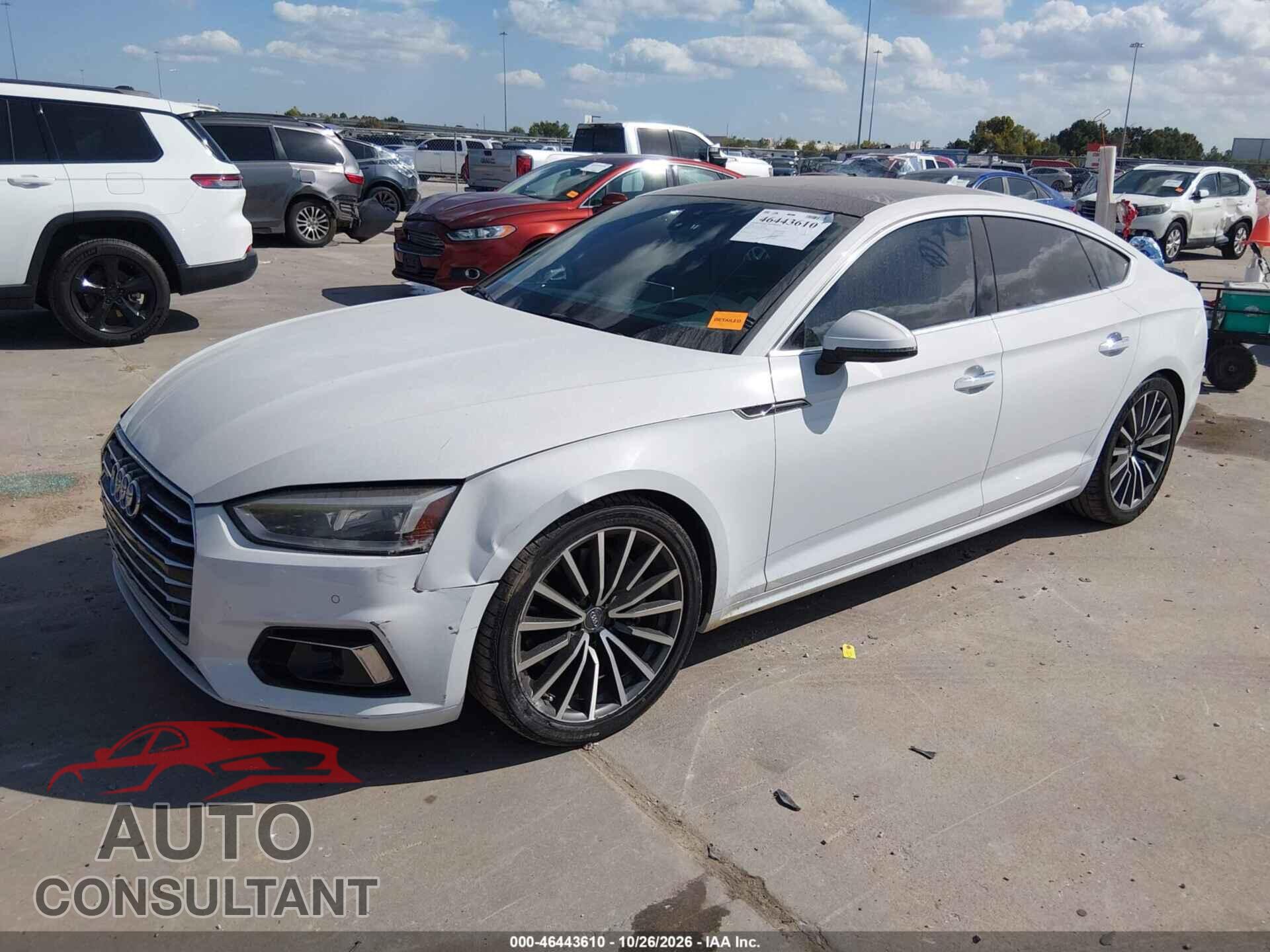 AUDI A5 2018 - WAUCNCF52JA009178
