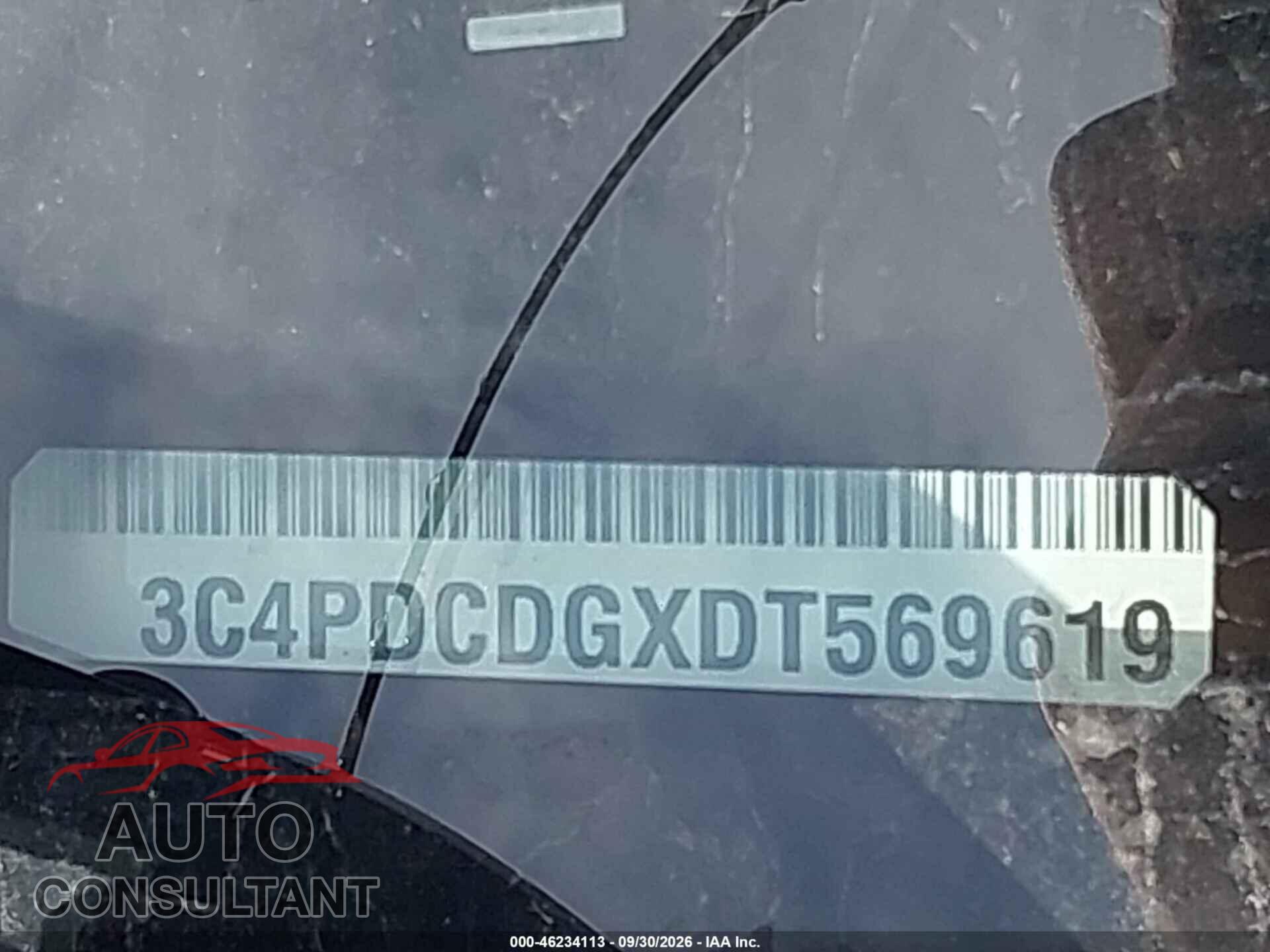 DODGE JOURNEY 2013 - 3C4PDCDGXDT569619