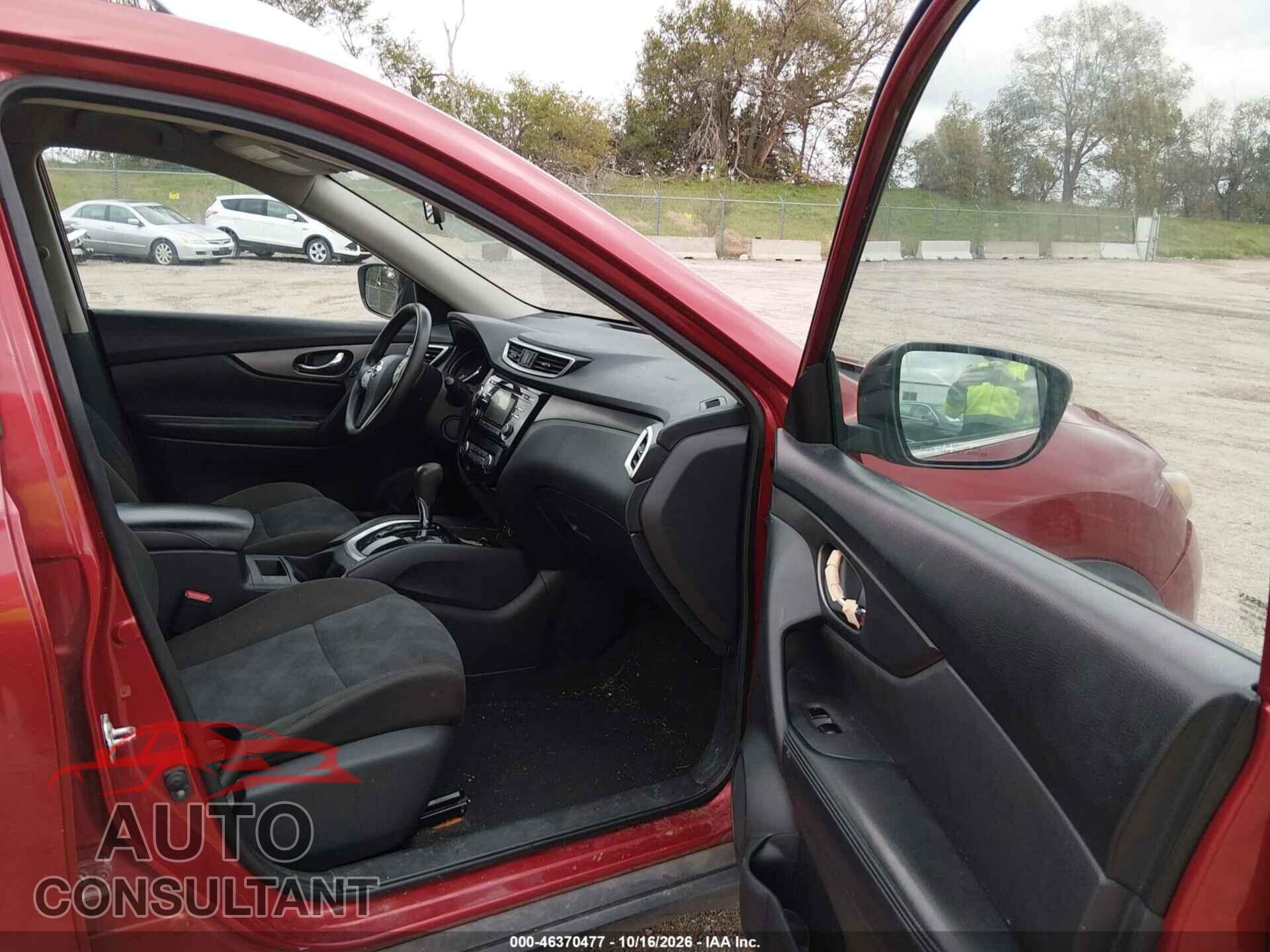 NISSAN ROGUE 2016 - KNMAT2MV0GP653572