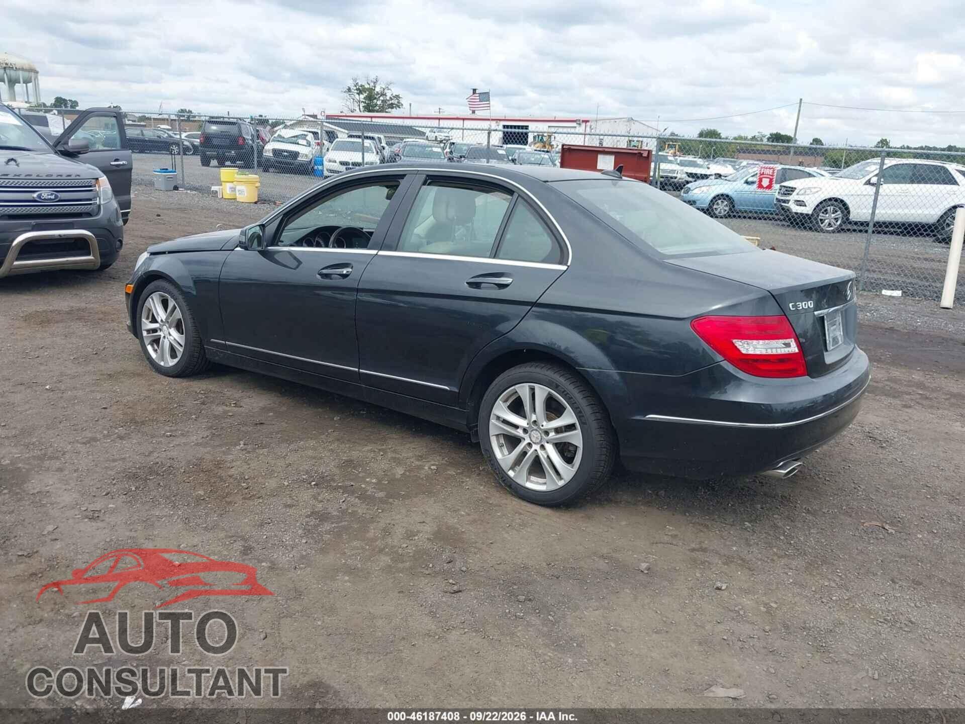 MERCEDES-BENZ C-CLASS 2012 - WDDGF8BB0CA673837