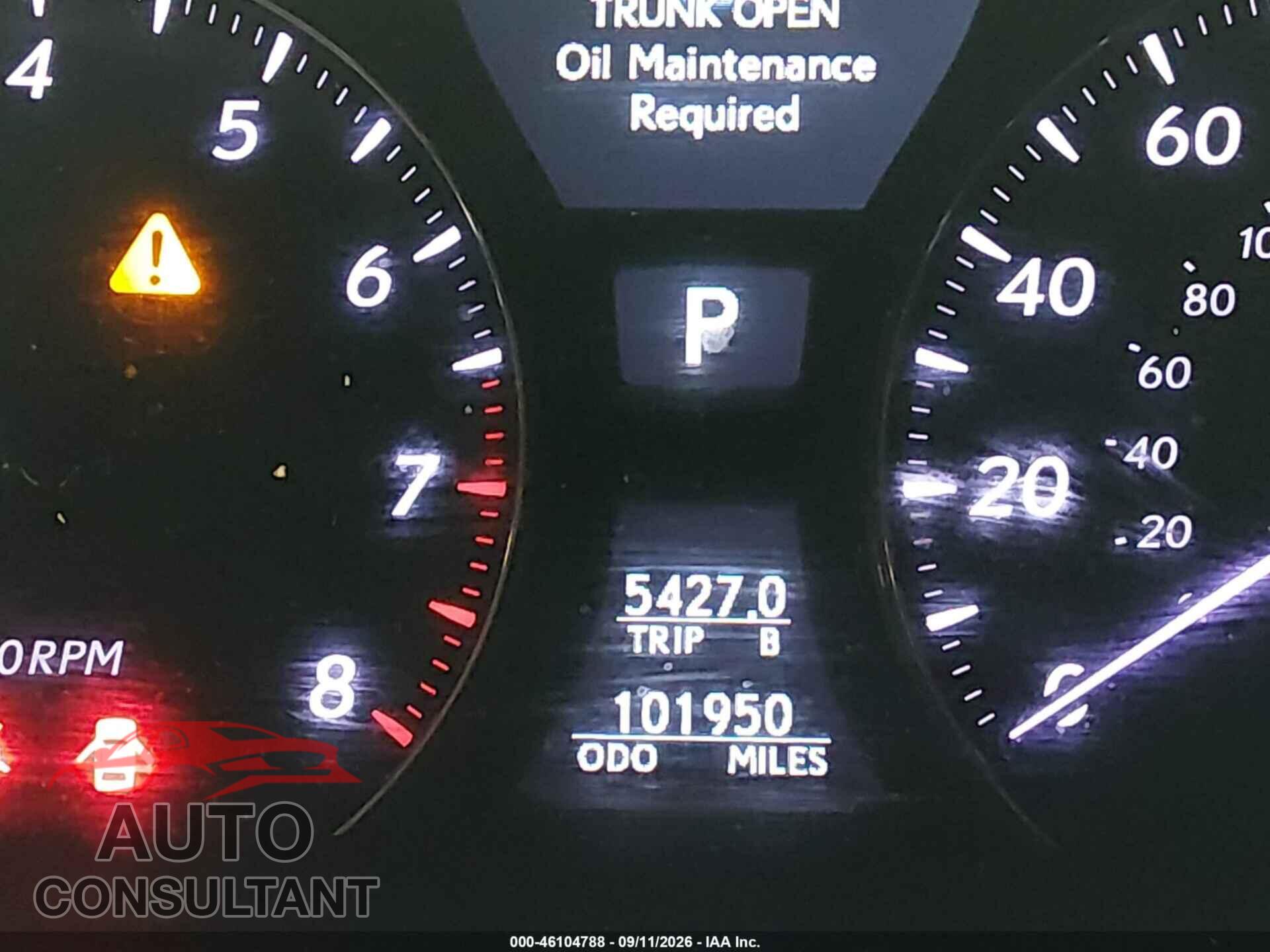 LEXUS LS 460 2010 - JTHBL5EF4A5097300
