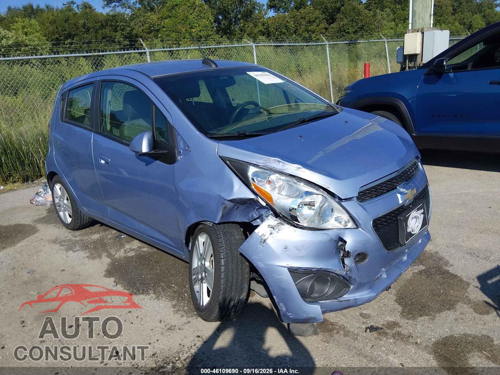 CHEVROLET SPARK 2015 - KL8CB6S99FC783776