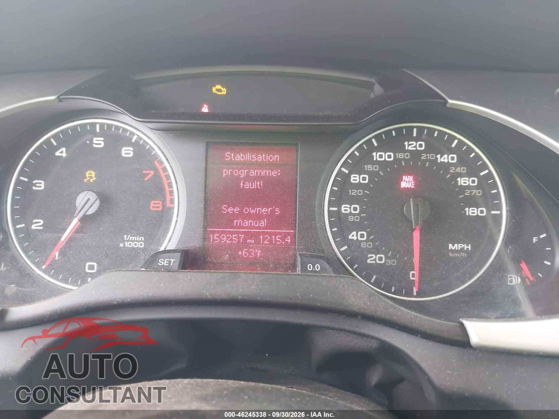 AUDI A4 2012 - WAUDFAFL1CN002237