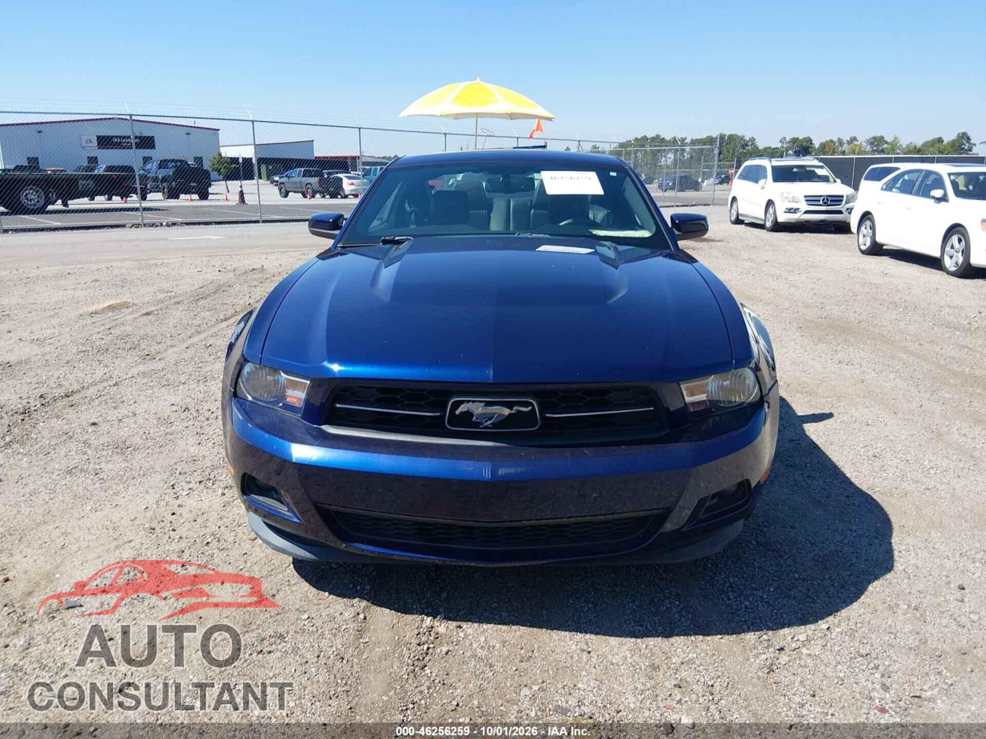 FORD MUSTANG 2012 - 1ZVBP8AM2C5242376