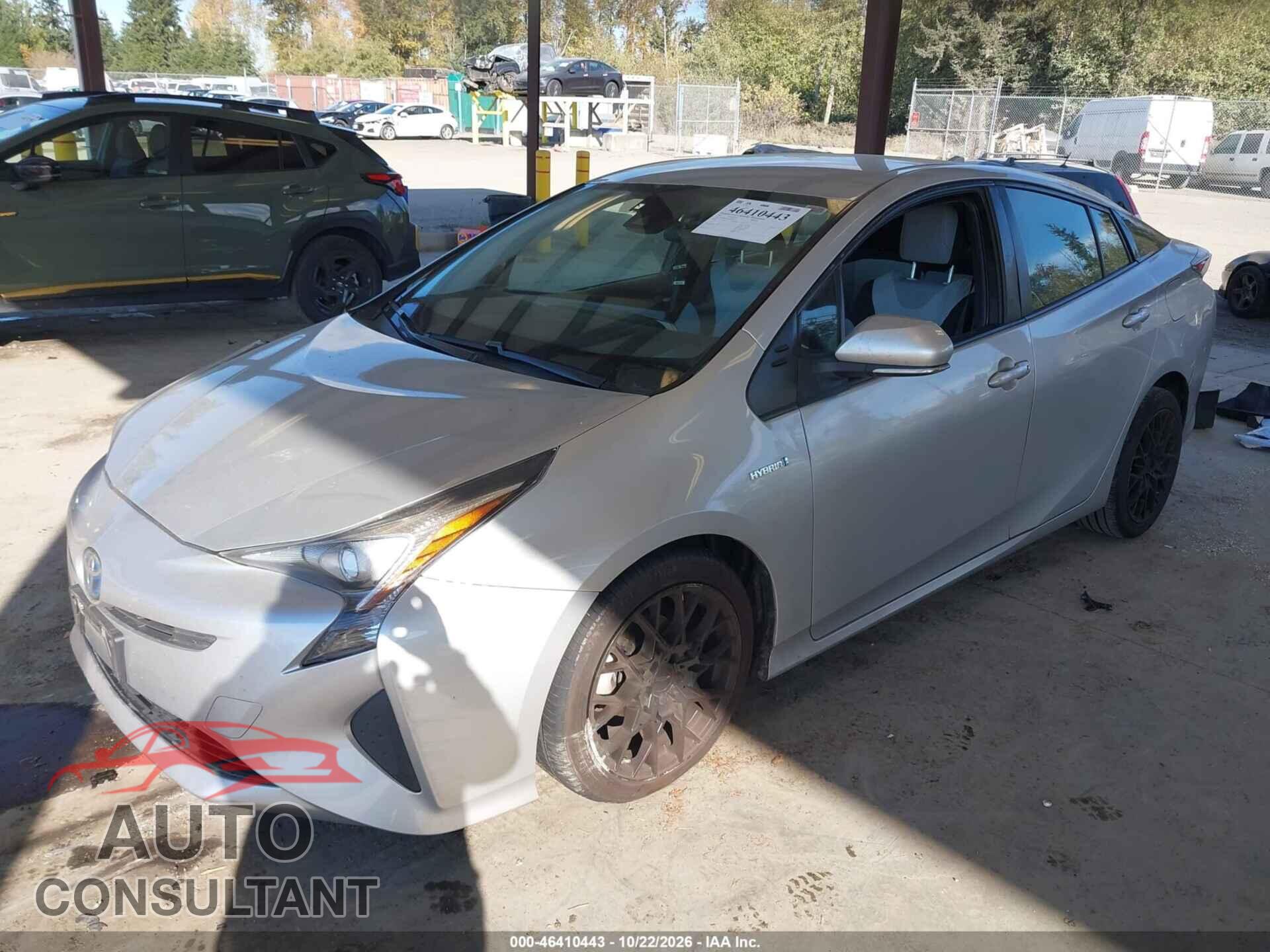 TOYOTA PRIUS 2017 - JTDKBRFU9H3027502