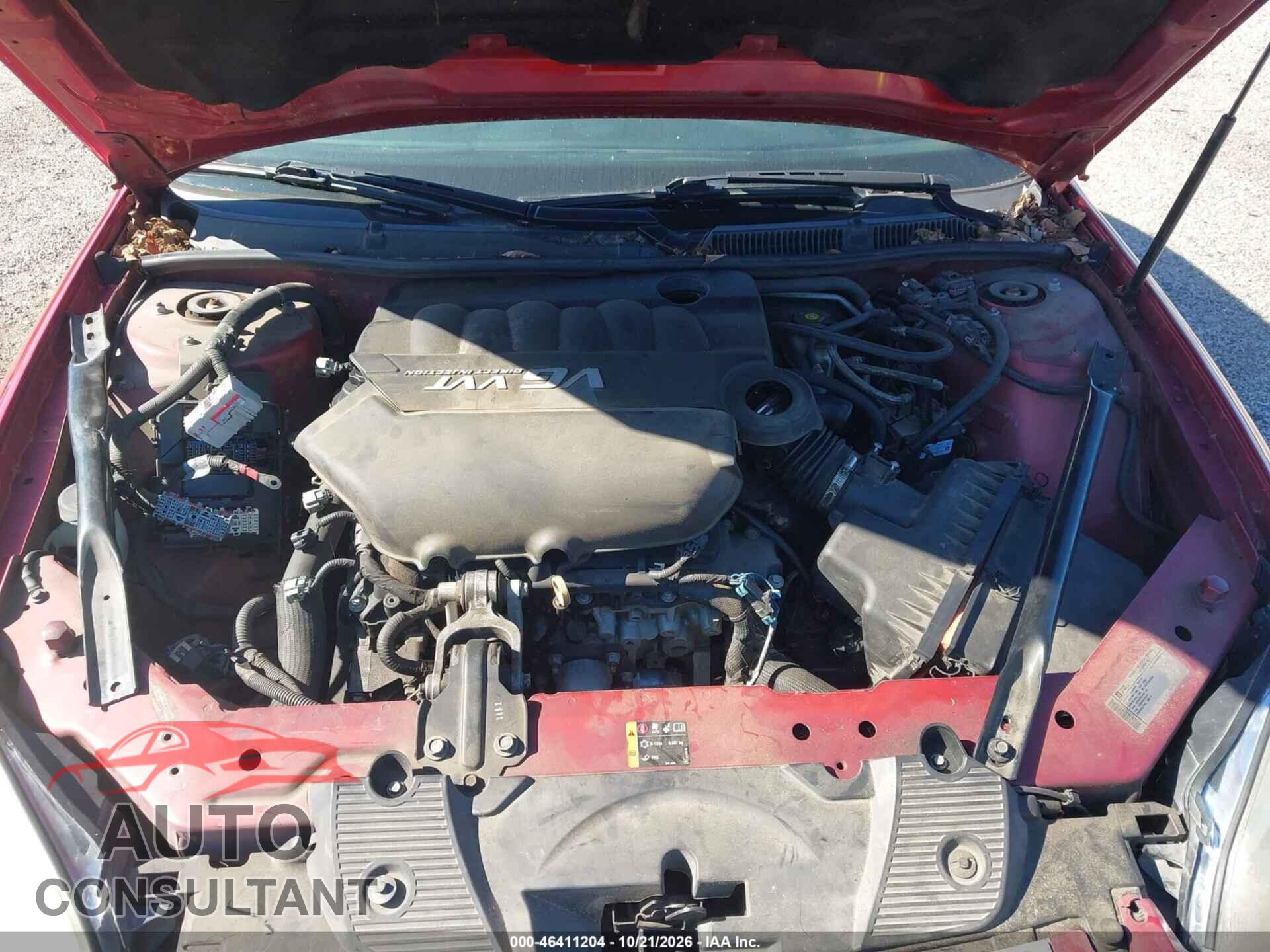 CHEVROLET IMPALA 2012 - 2G1WB5E35C1282500