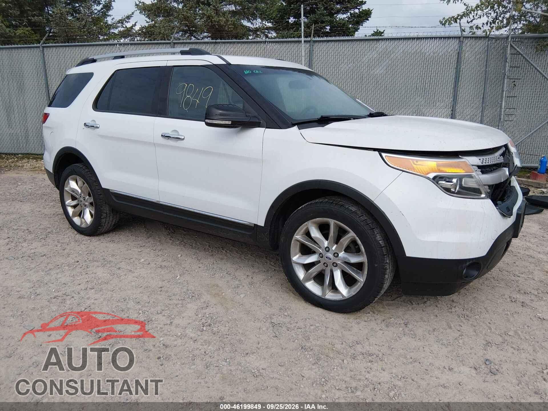 FORD EXPLORER 2013 - 1FM5K8D84DGB19158