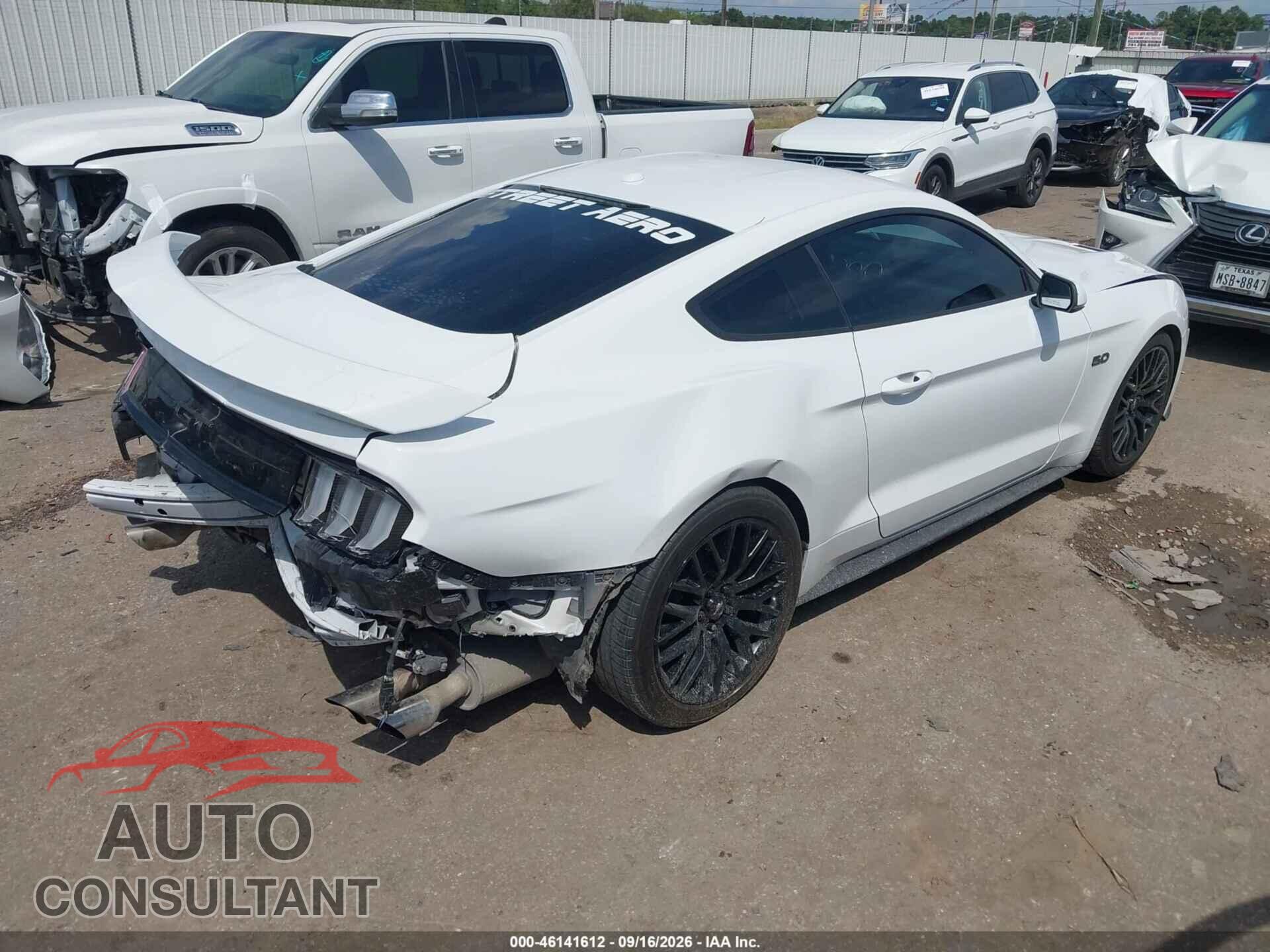 FORD MUSTANG 2019 - 1FA6P8CF8K5192736