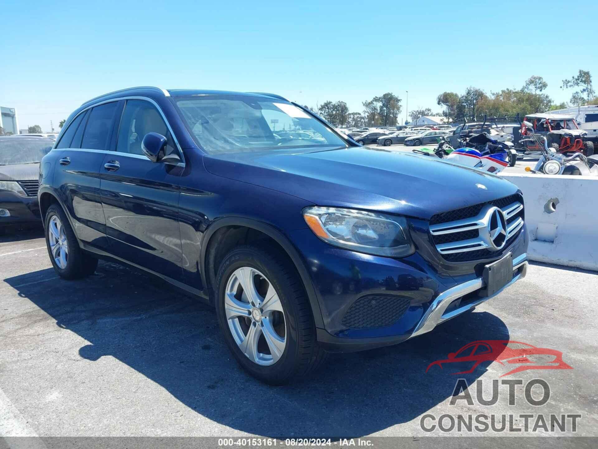 MERCEDES-BENZ GLC 300 2016 - WDC0G4JB3GF015886