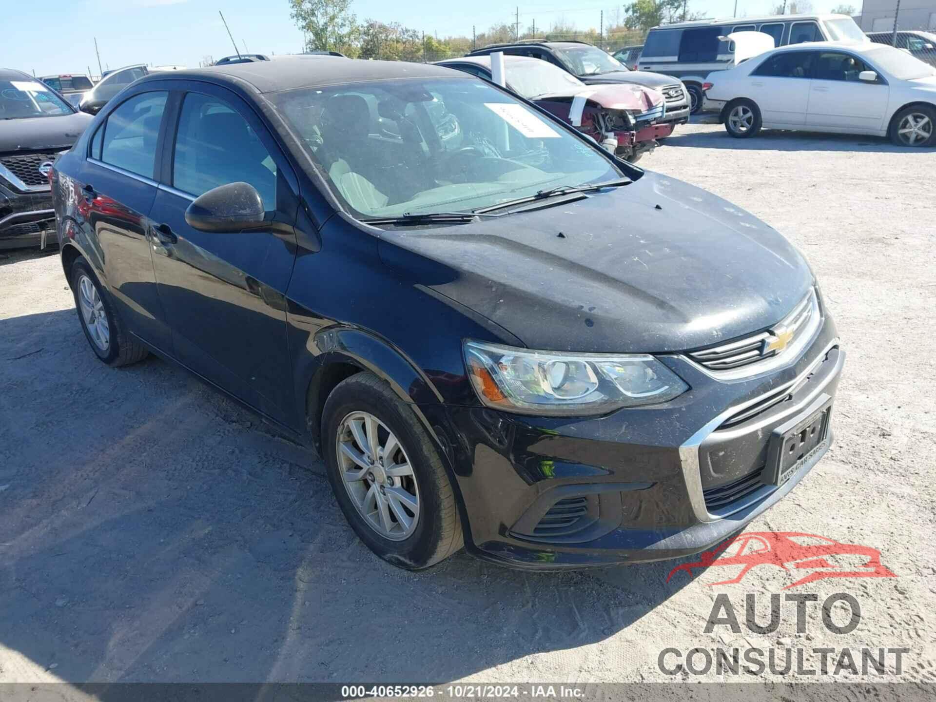 CHEVROLET SONIC 2017 - 1G1JD5SH6H4102408