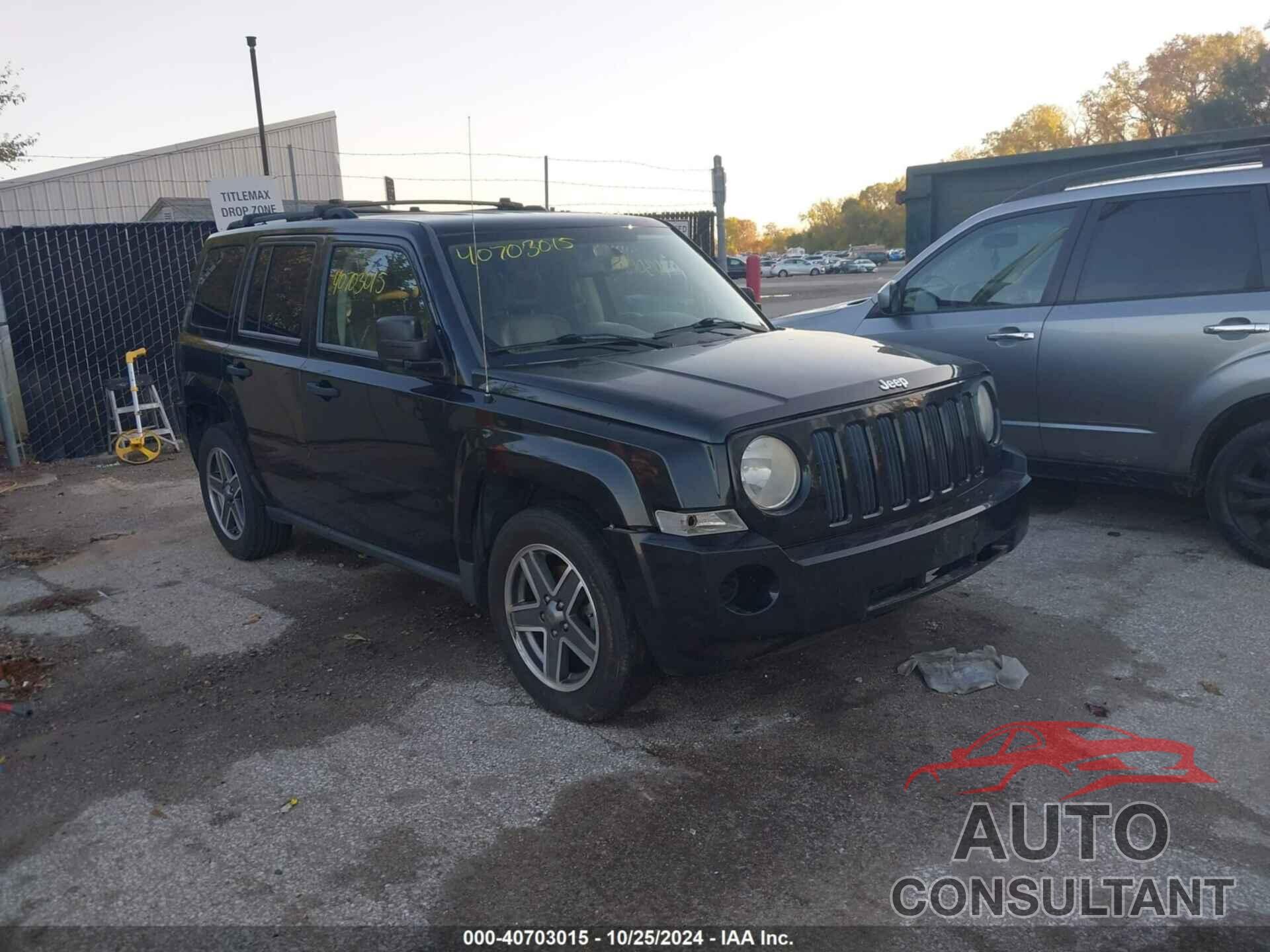 JEEP PATRIOT 2009 - 1J8FT28B39D109683