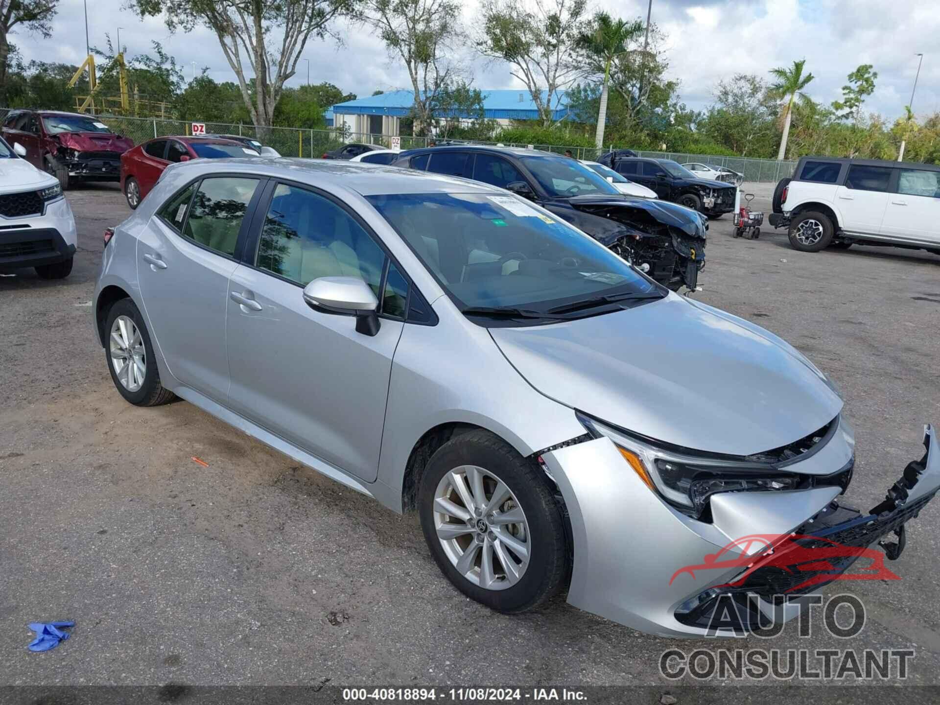 TOYOTA COROLLA 2023 - JTND4MBE0P3210804