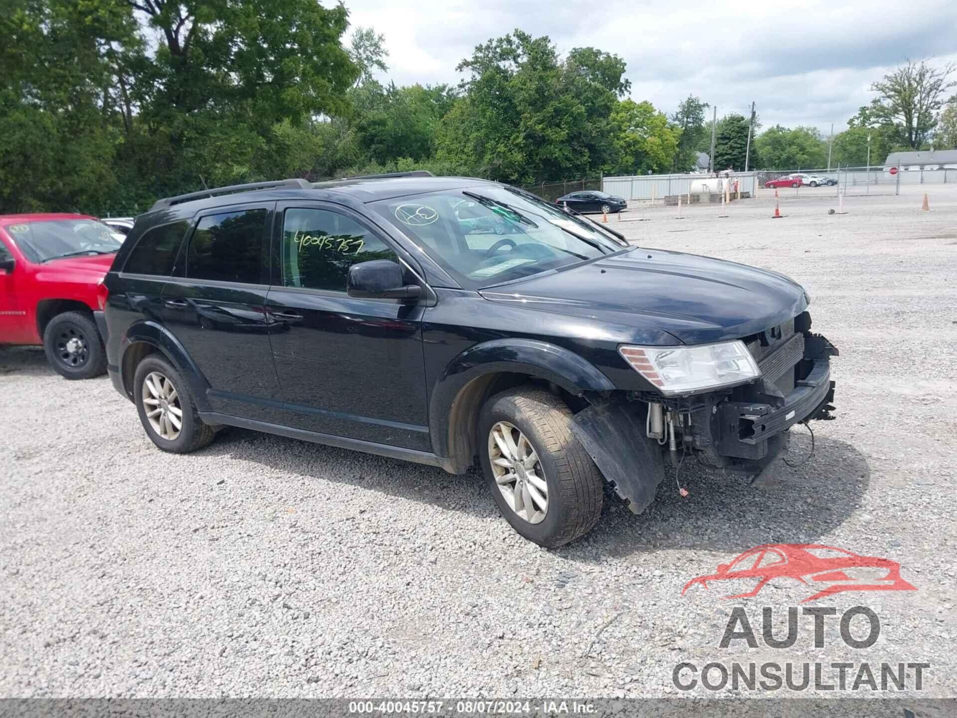 DODGE JOURNEY 2017 - 3C4PDDBG6HT512610