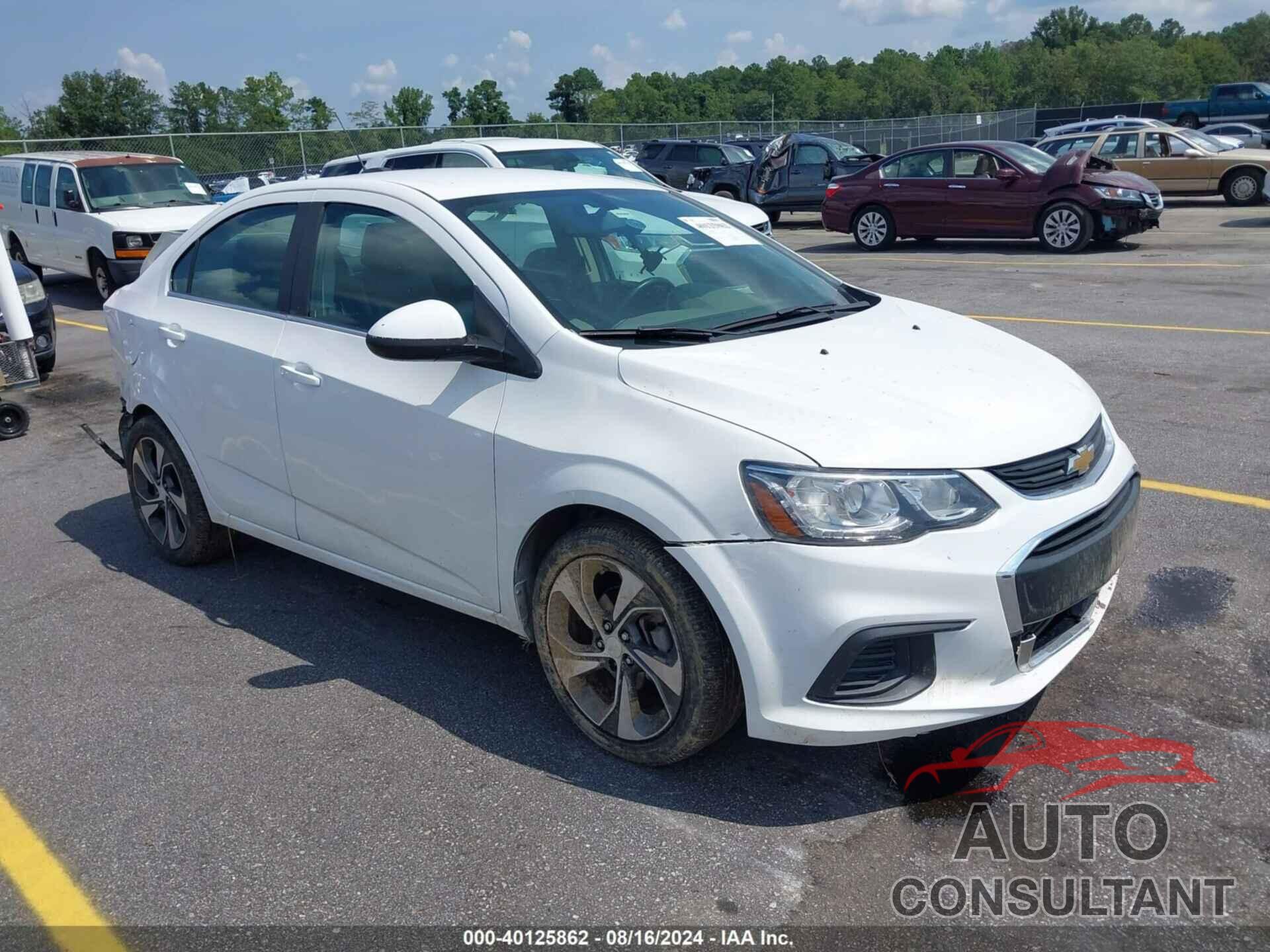 CHEVROLET SONIC 2020 - 1G1JF5SB8L4118785