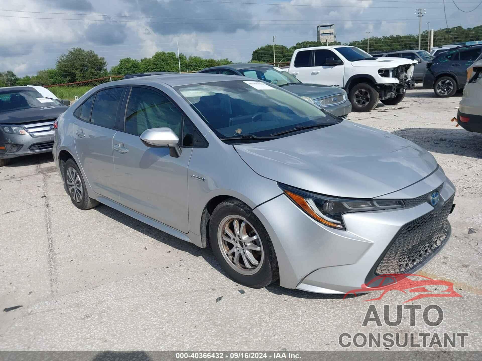TOYOTA COROLLA 2021 - JTDEAMDE8MJ006306