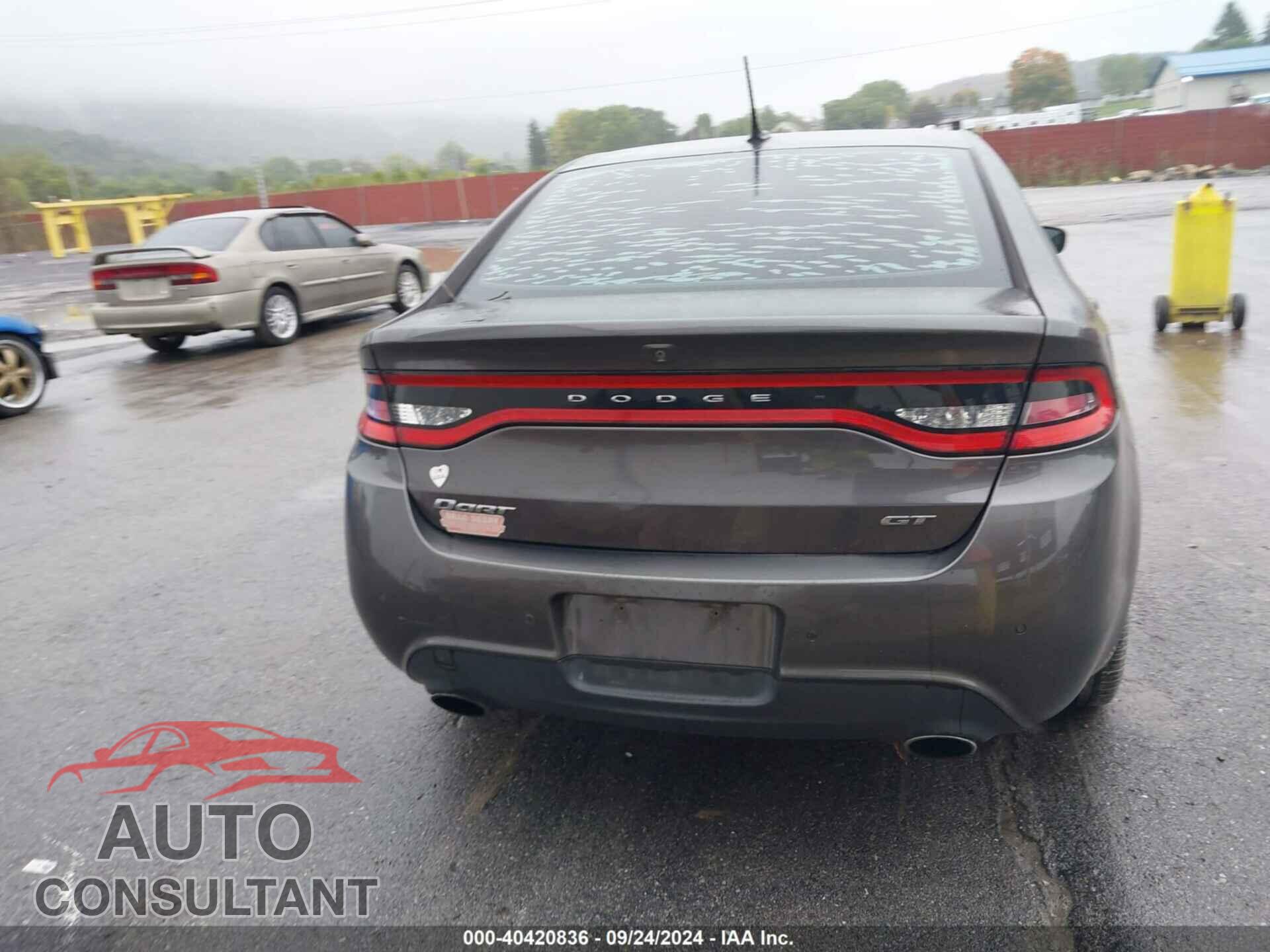 DODGE DART 2015 - 1C3CDFEB5FD146592