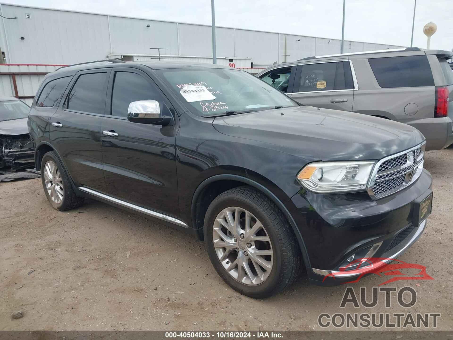 DODGE DURANGO 2016 - 1C4RDHAG0GC371691